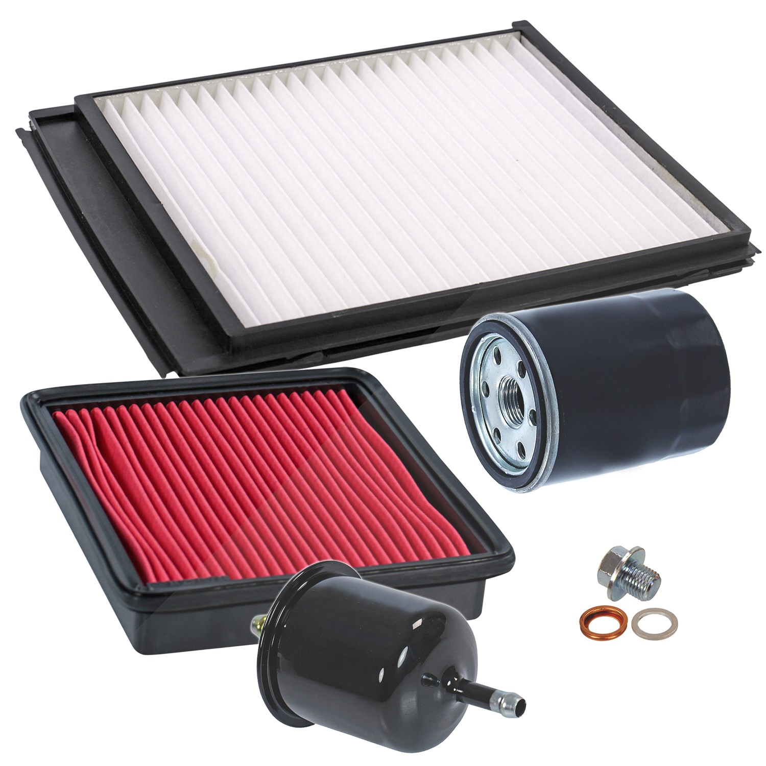 Bestprice Inspektionspaket Filtersatz SET B [Hersteller-Nr. 10694311] für Nissan