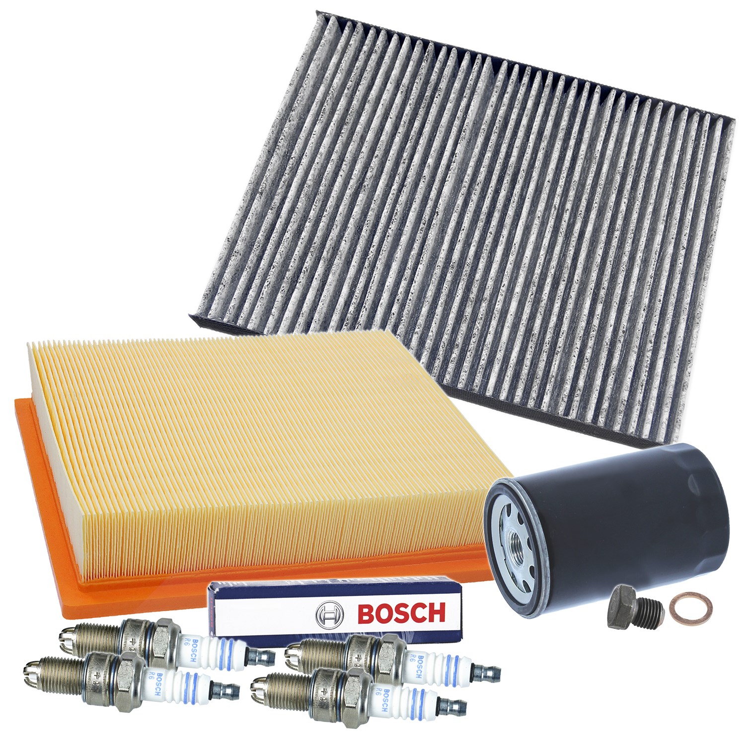 Bestprice Inspektionspaket Filtersatz SET C [Hersteller-Nr. 10694328] für VW