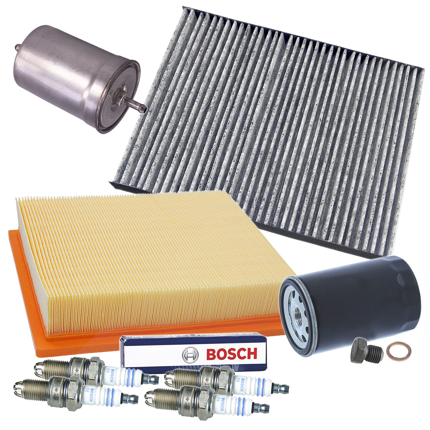 Bestprice Inspektionspaket Filtersatz SET D [Hersteller-Nr. 10694329] für VW
