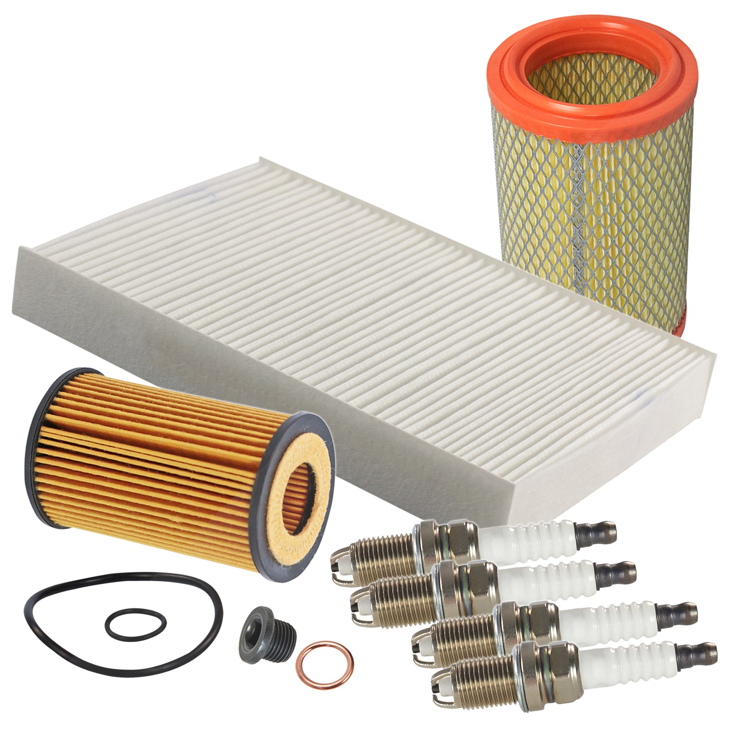 Bestprice Inspektionspaket Filtersatz SET C [Hersteller-Nr. 10694332] für Renault