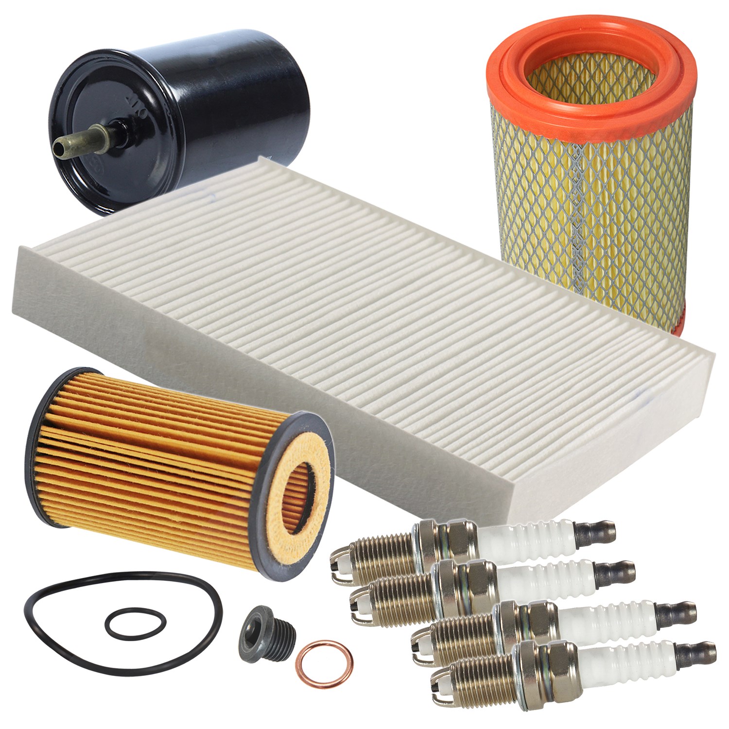 Bestprice Inspektionspaket Filtersatz SET D [Hersteller-Nr. 10694333] für Renault