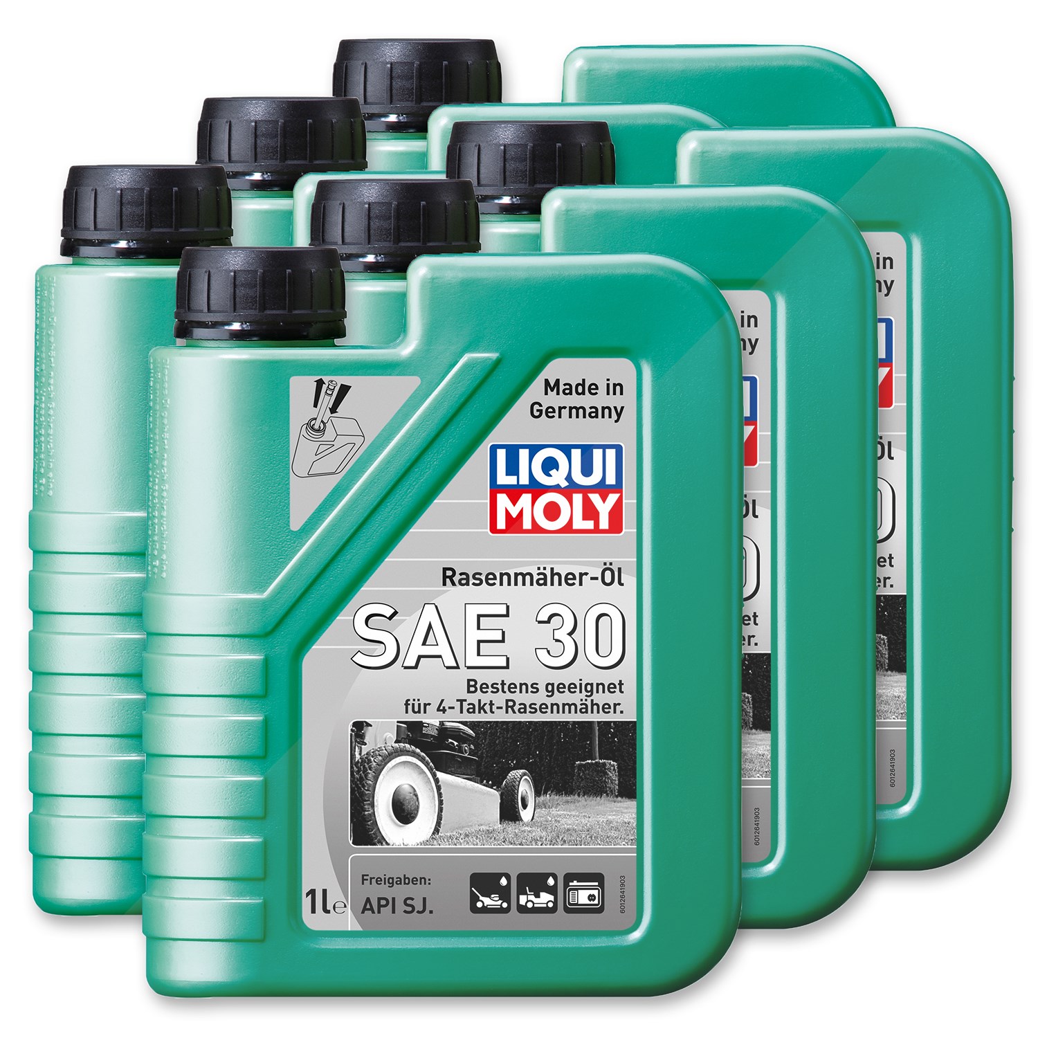 Liqui Moly 6x 1 L Rasenmäher-Öl SAE 30 [Hersteller-Nr. 1264]