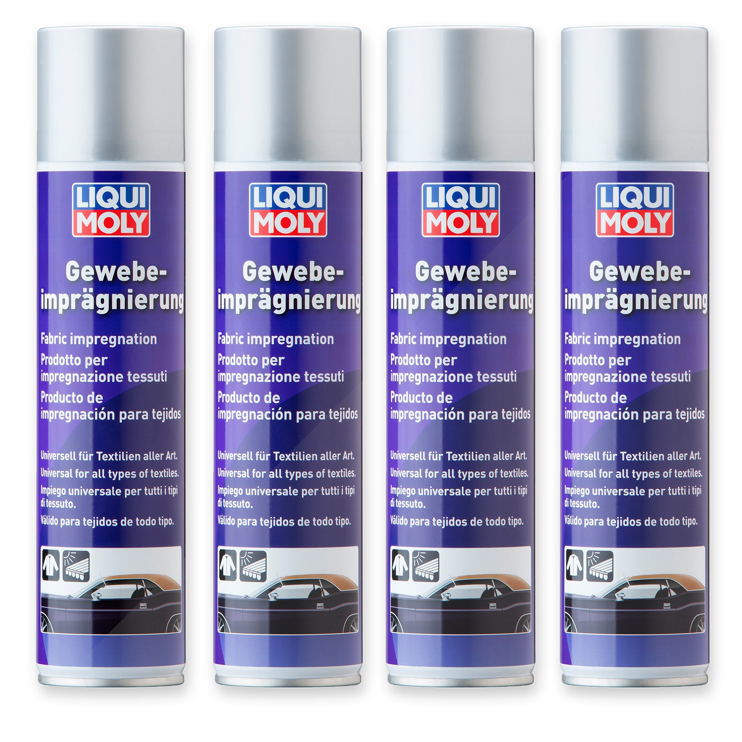 Liqui Moly 4x 400 ml Gewebeimprägnierung [Hersteller-Nr. 1594]