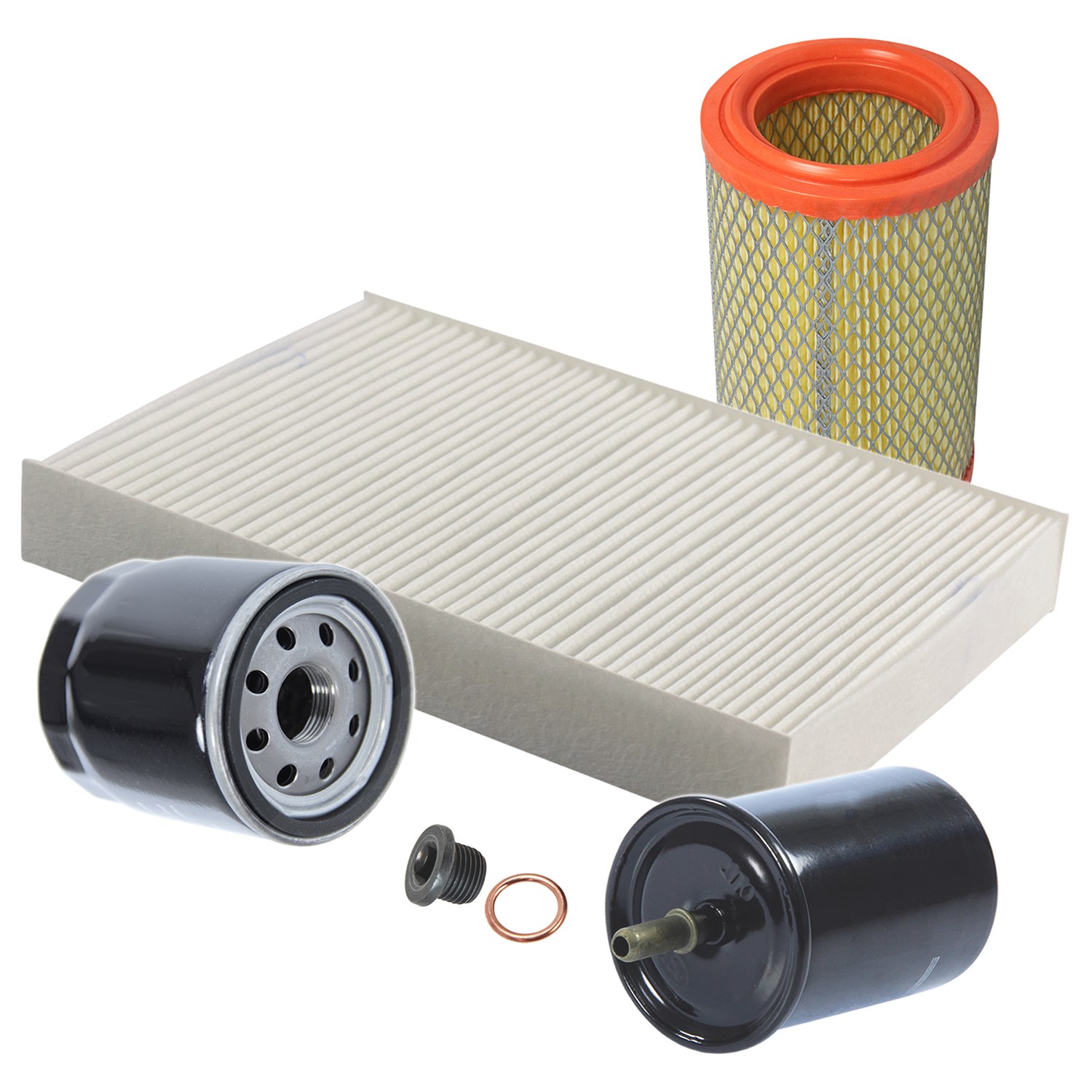 Bestprice Inspektionspaket Filtersatz SET B [Hersteller-Nr. 10694339] für Renault