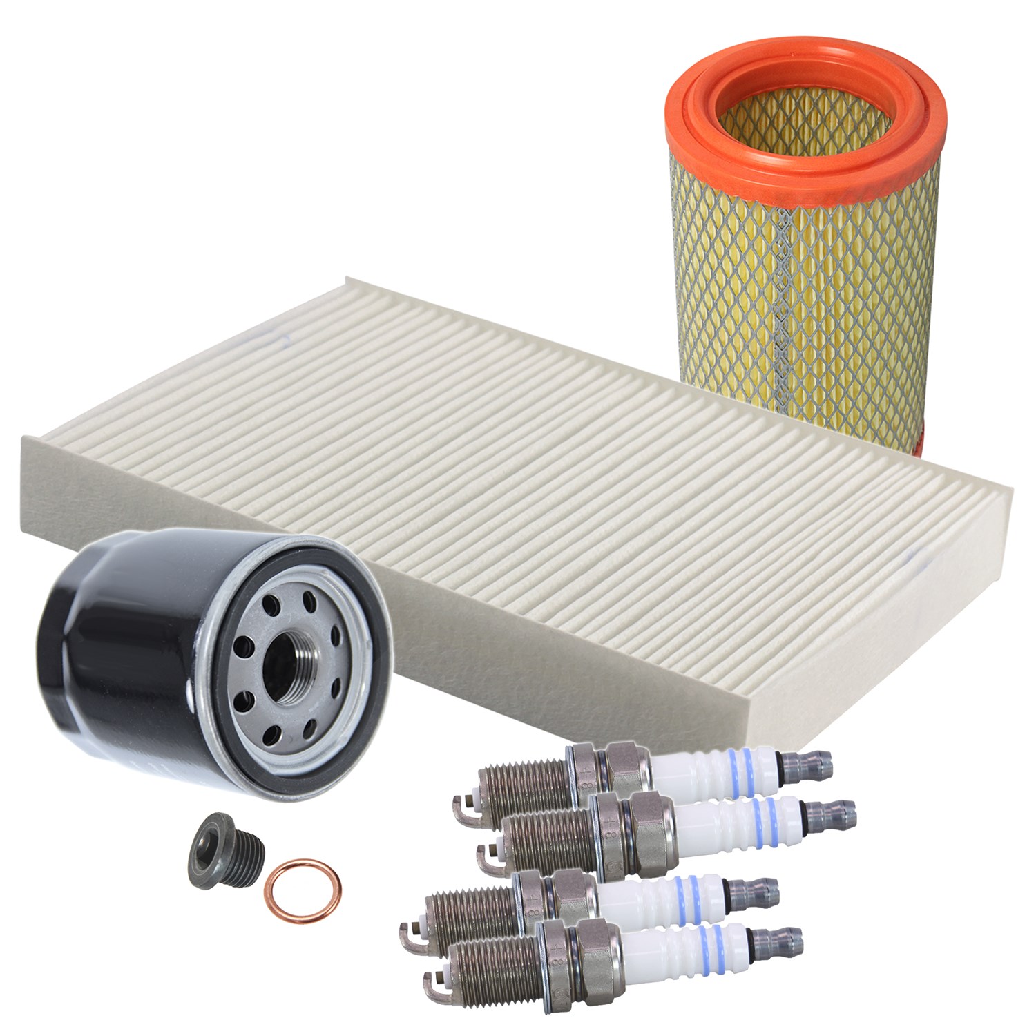 Bestprice Inspektionspaket Filtersatz SET C [Hersteller-Nr. 10694340] für Renault