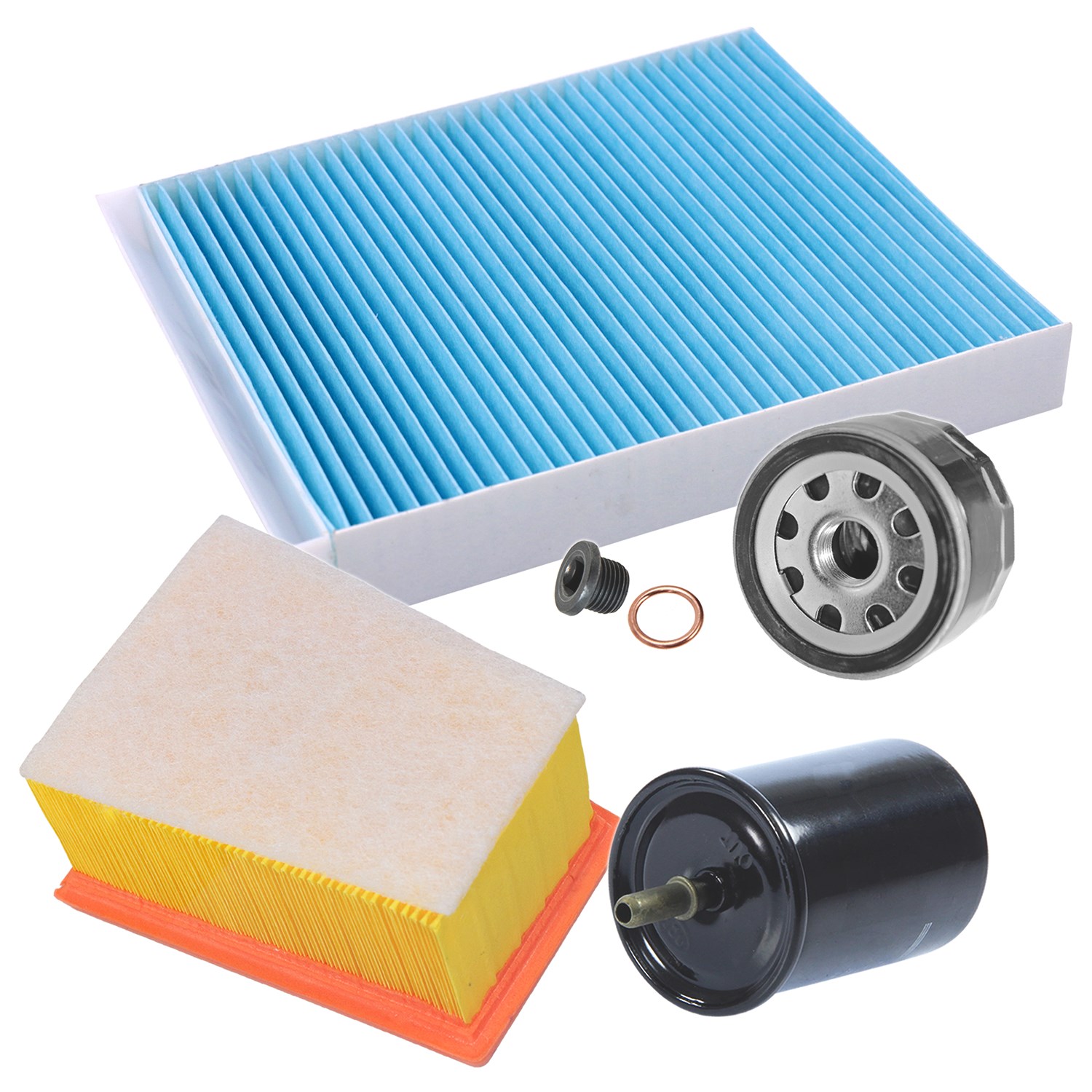 Bestprice Inspektionspaket Filtersatz SET B [Hersteller-Nr. 10694349] für Renault