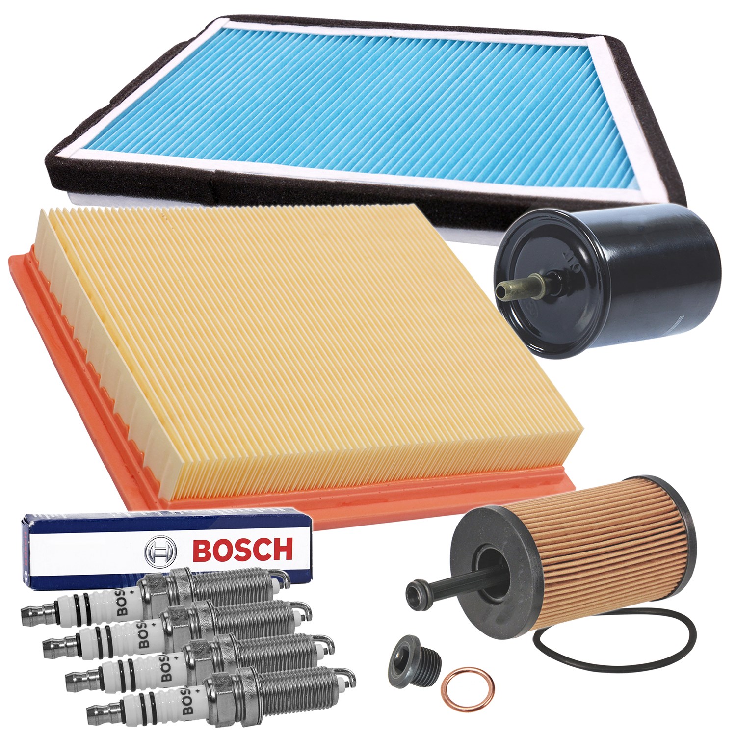 Bestprice Inspektionspaket Filtersatz SET D [Hersteller-Nr. 10694353] für Peugeot