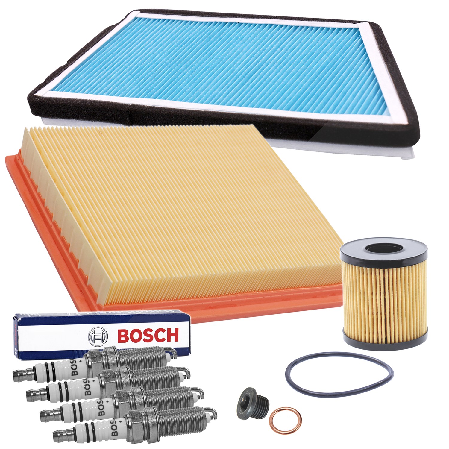 Bestprice Inspektionspaket Filtersatz SET C [Hersteller-Nr. 10694354] für Peugeot