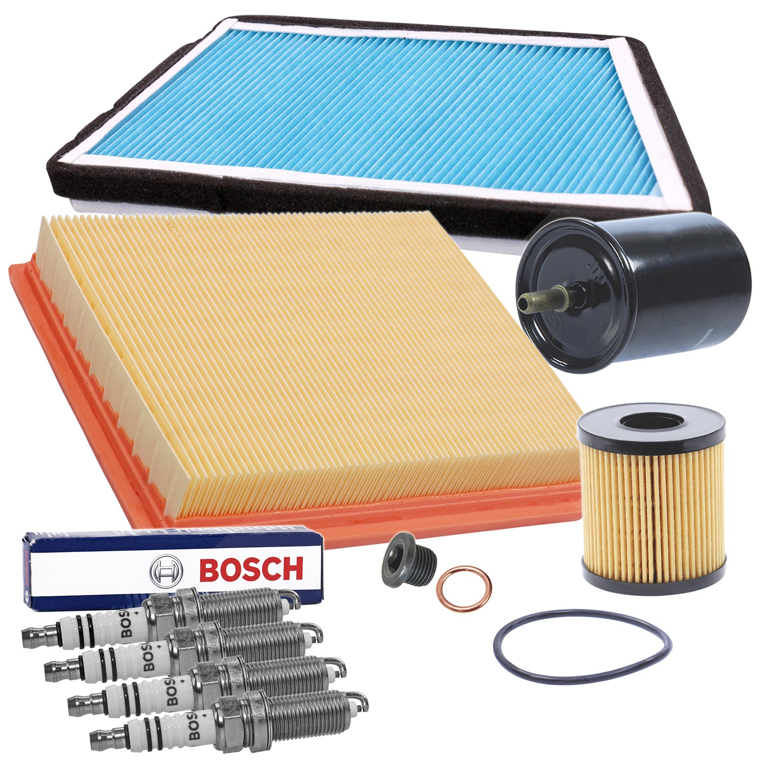 Bestprice Inspektionspaket Filtersatz SET D [Hersteller-Nr. 10694355] für Peugeot