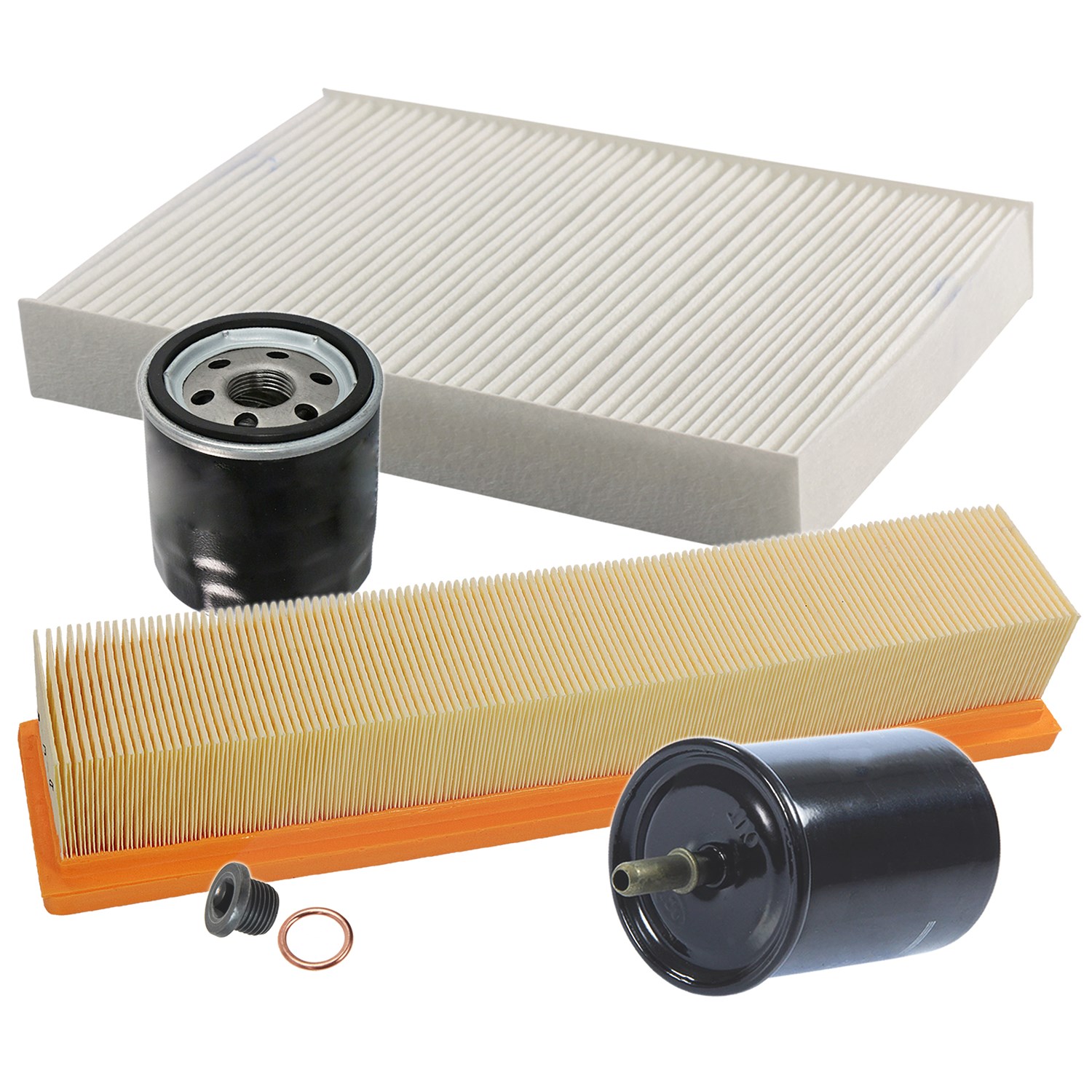 Bestprice Inspektionspaket Filtersatz SET B [Hersteller-Nr. 10694371] für Nissan, Renault