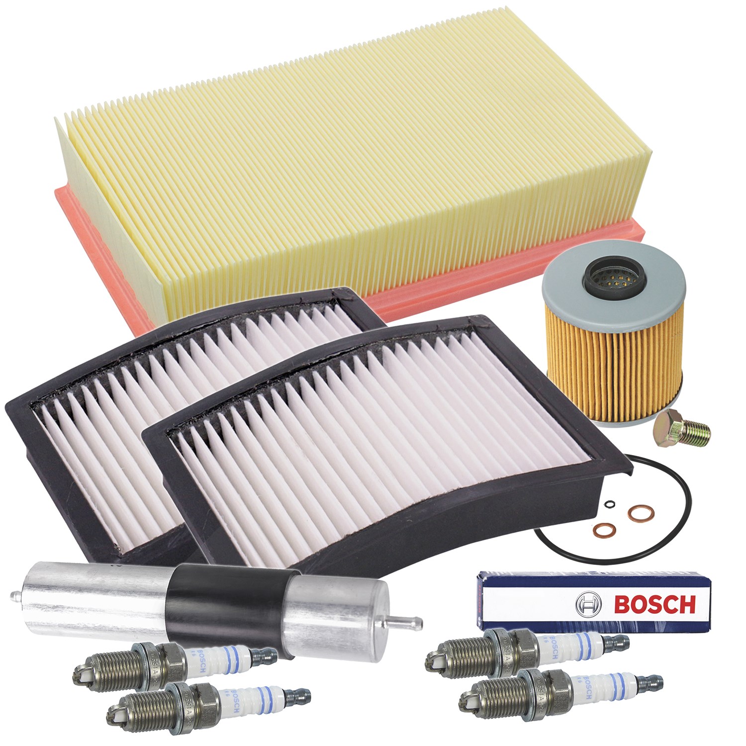 Bestprice Inspektionspaket Filtersatz SET D [Hersteller-Nr. 10694377] für BMW