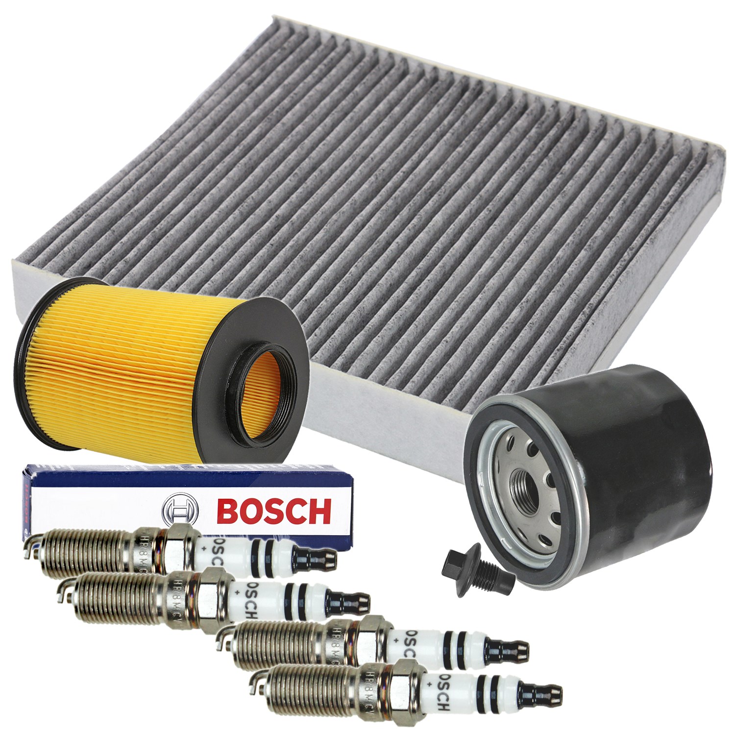 Bestprice Inspektionspaket Filtersatz SET C [Hersteller-Nr. 10694389] für Volvo, Ford