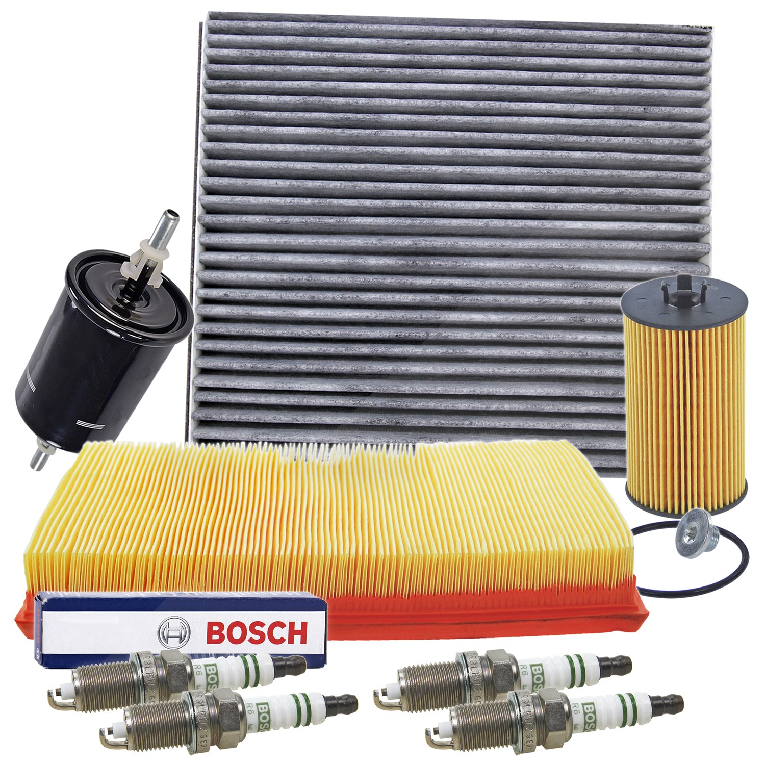 Bestprice Inspektionspaket Filtersatz SET D [Hersteller-Nr. 10694399] für Opel, Vauxhall