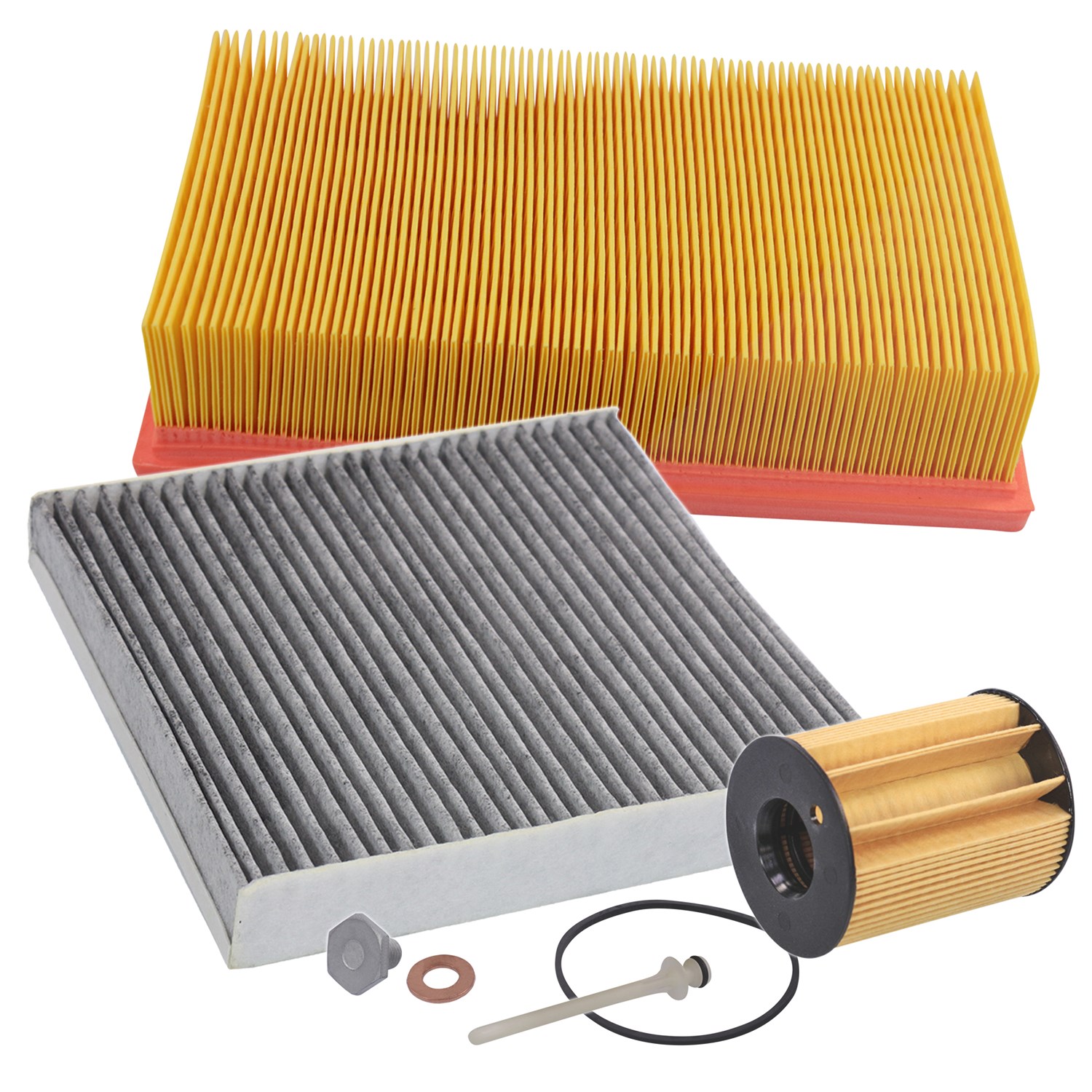 Bestprice Inspektionspaket Filtersatz SET A [Hersteller-Nr. 10694408] für Ford, Volvo