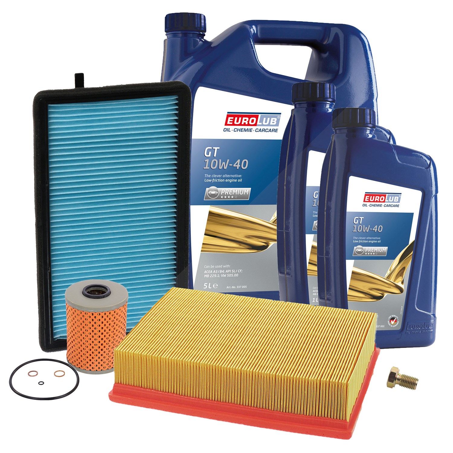 Bestprice Inspektionspaket Filtersatz SET A + 7l ÖL [Hersteller-Nr. 10493726] für BMW