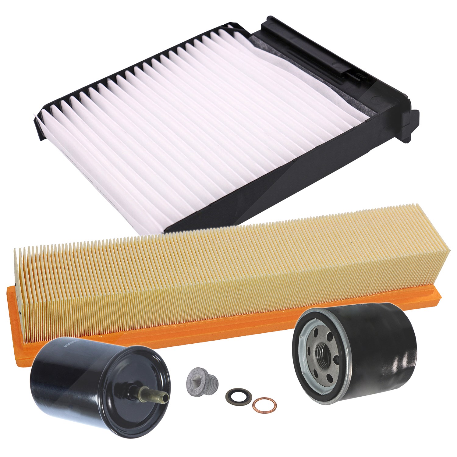 Bestprice Inspektionspaket Filtersatz SET B [Hersteller-Nr. 10694423] für Dacia, Renault