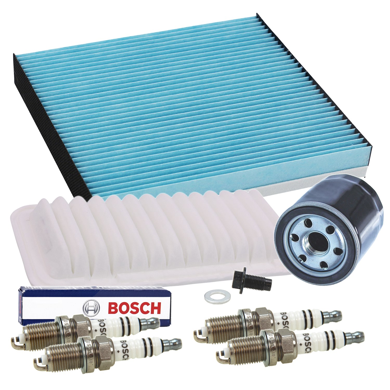 Bestprice Inspektionspaket Filtersatz SET C [Hersteller-Nr. 10694429] für Toyota