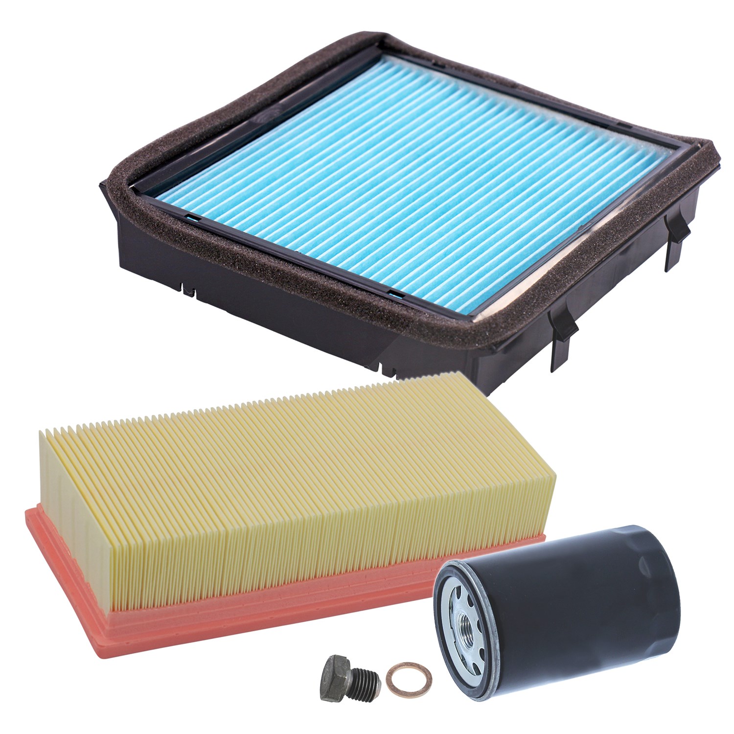 Bestprice Inspektionspaket Filtersatz SET A [Hersteller-Nr. 10694437] für VW