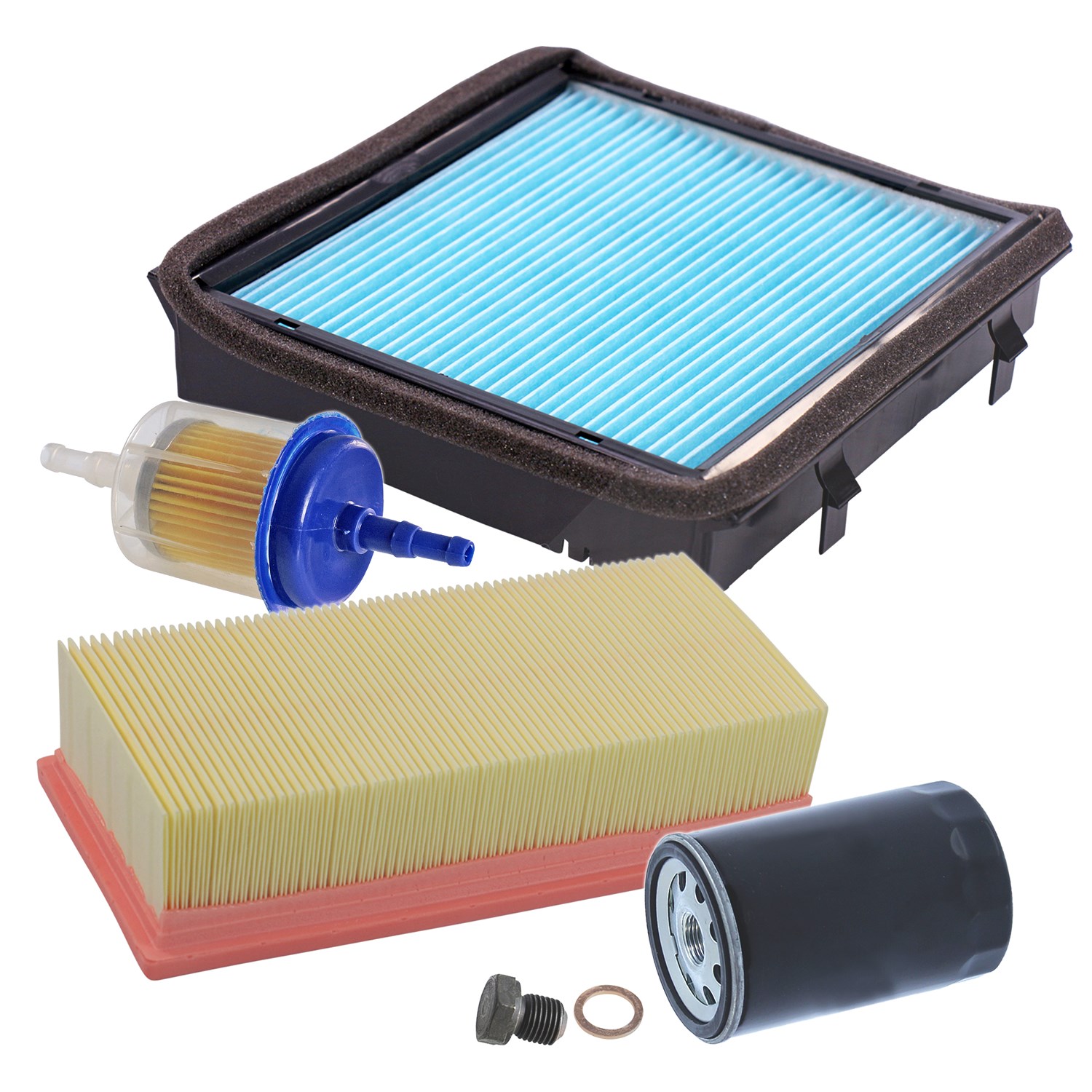 Bestprice Inspektionspaket Filtersatz SET B [Hersteller-Nr. 10694438] für VW