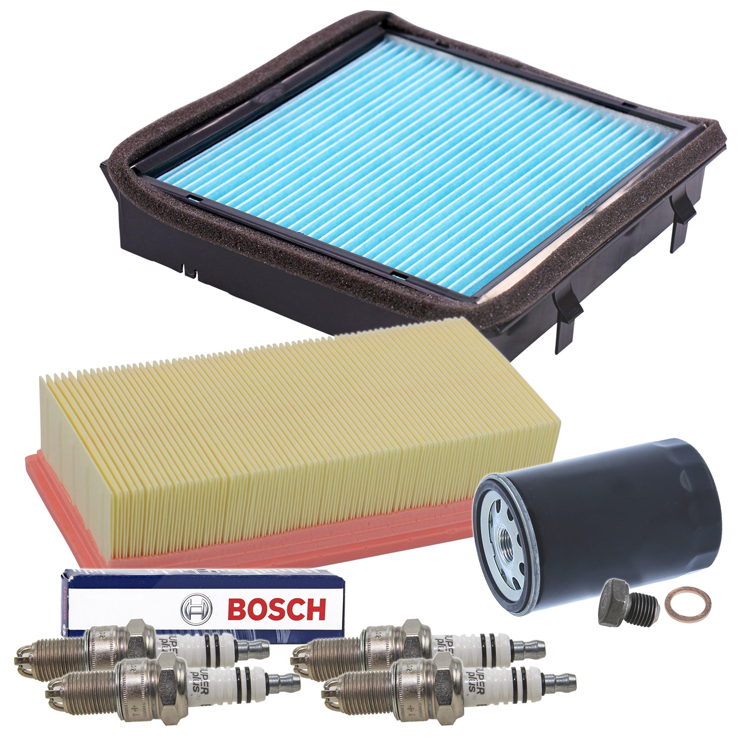Bestprice Inspektionspaket Filtersatz SET C [Hersteller-Nr. 10694439] für VW