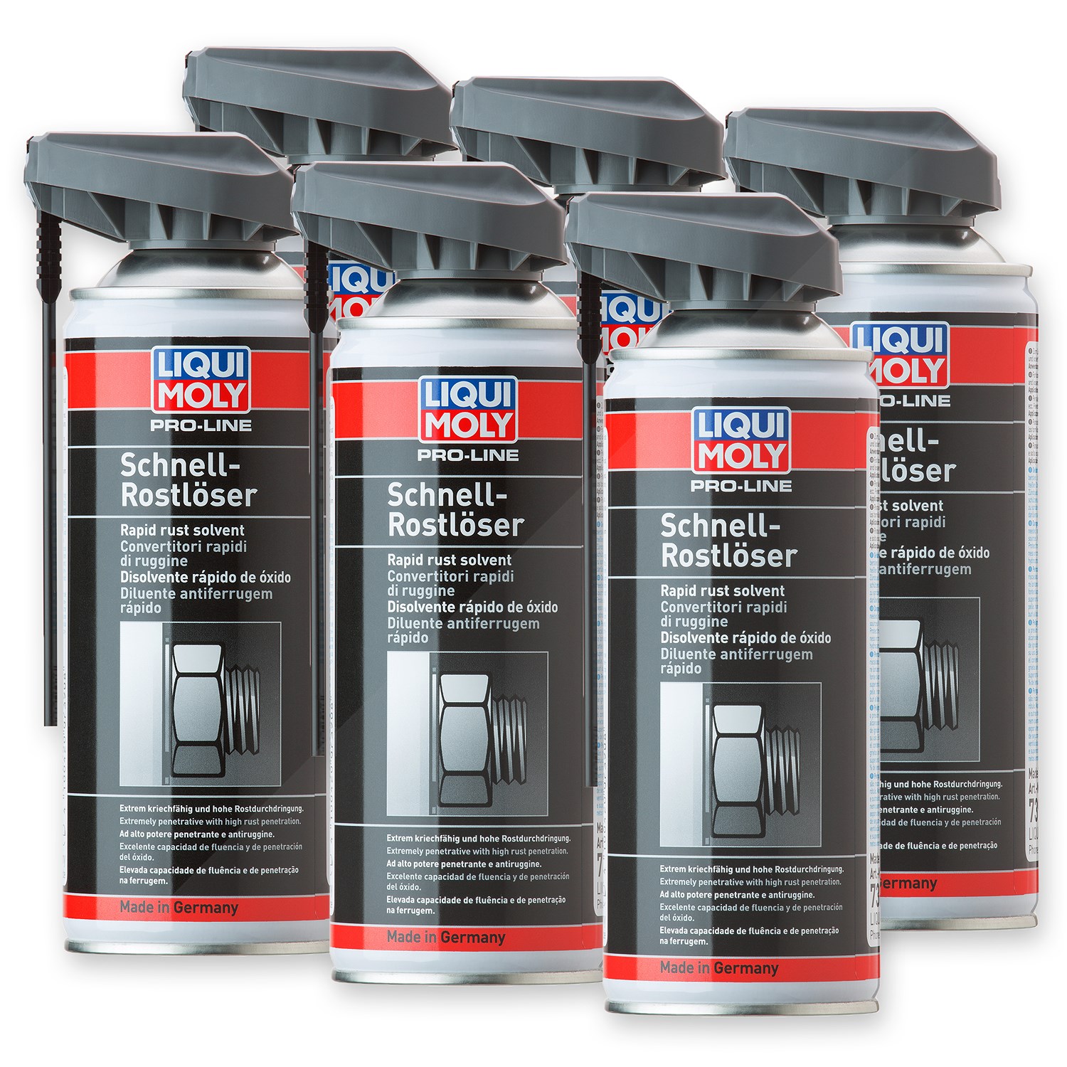 Liqui Moly 6x 400 ml Pro-Line Schnellrostlöser [Hersteller-Nr. 7390]
