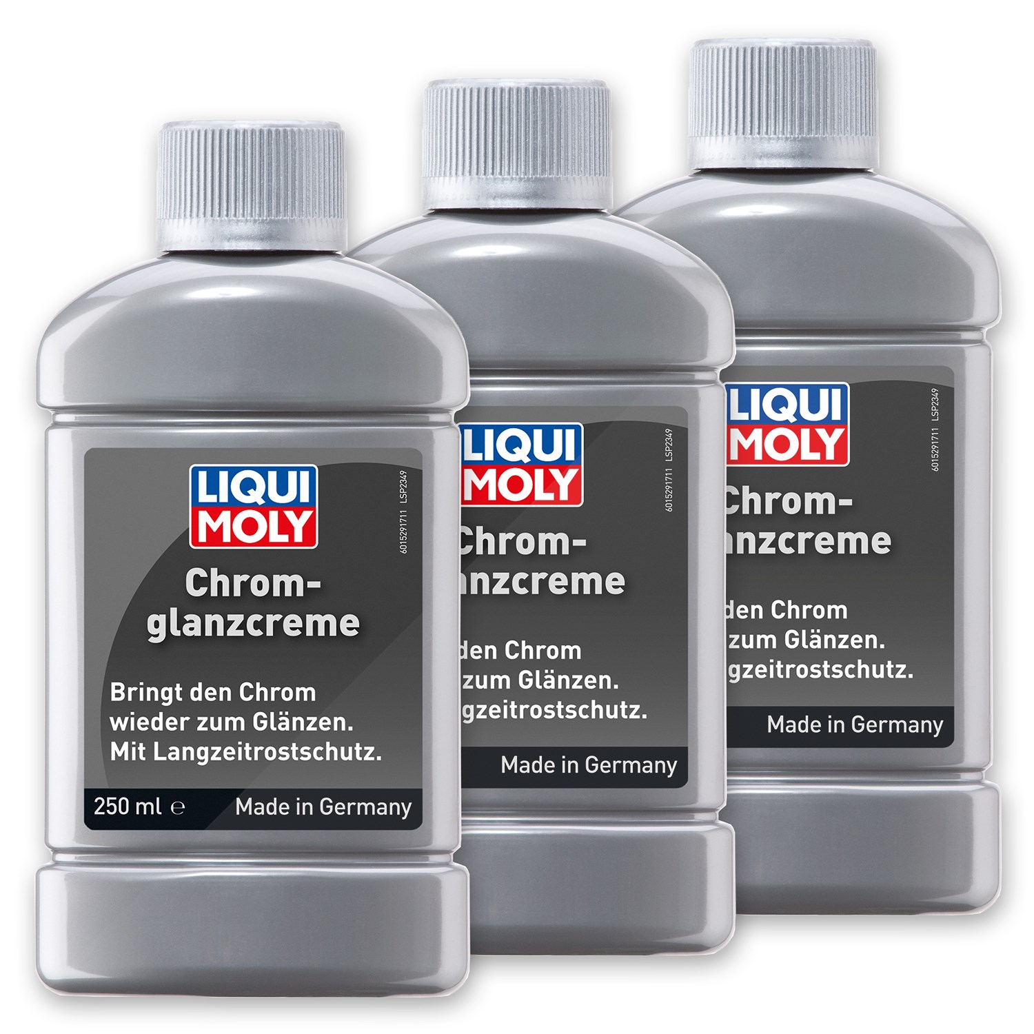 Liqui Moly 3x 250 ml Chromglanzcreme [Hersteller-Nr. 1529]