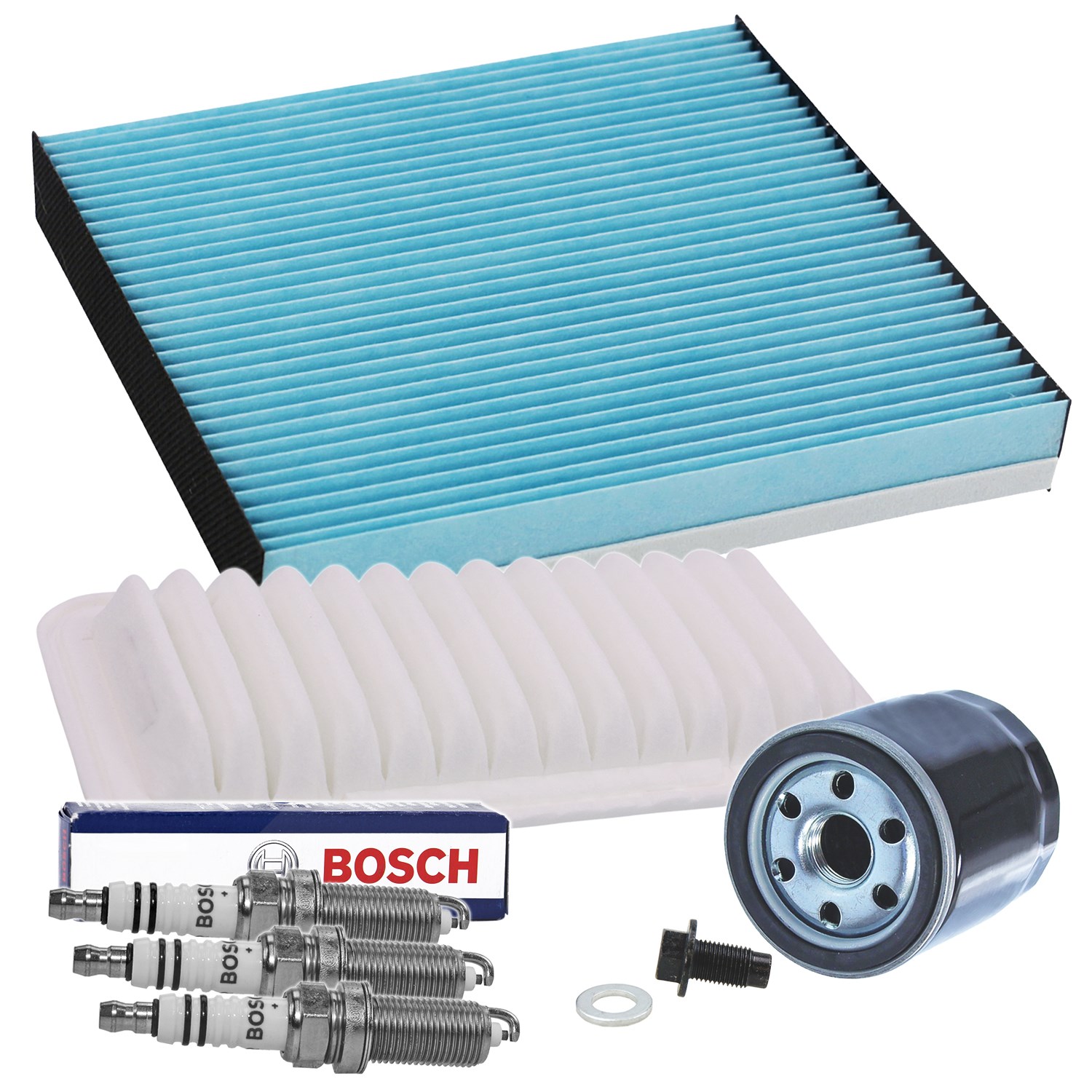 Bestprice Inspektionspaket Filtersatz SET C [Hersteller-Nr. 10694443] für Toyota