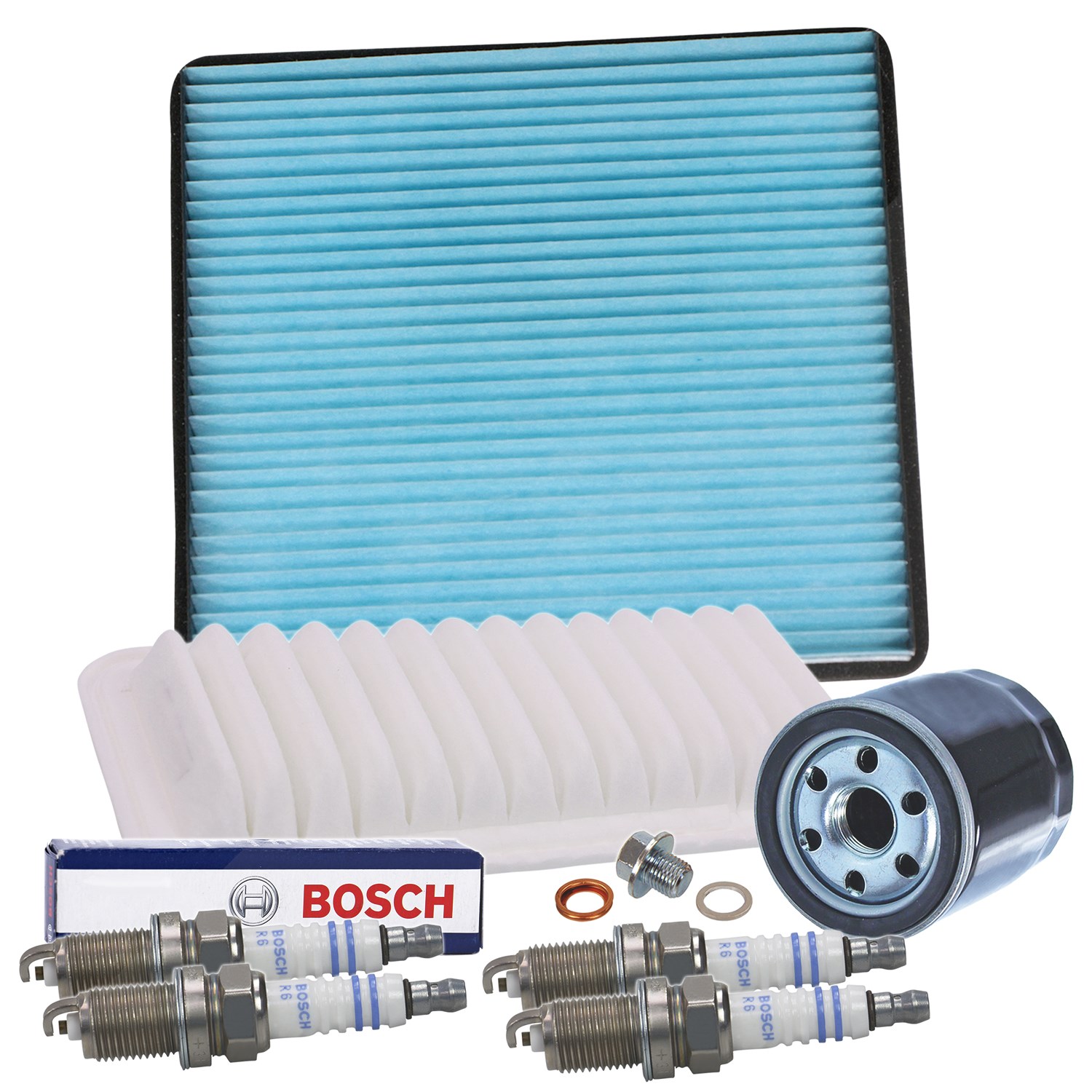Bestprice Inspektionspaket Filtersatz SET C [Hersteller-Nr. 10694445] für Toyota