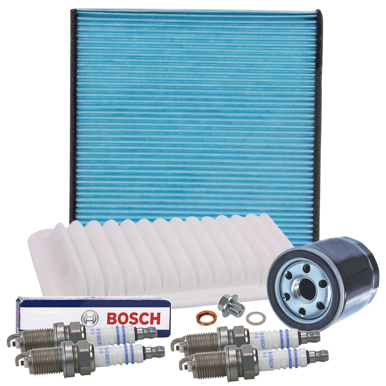 Bestprice Inspektionspaket Filtersatz SET C [Hersteller-Nr. 10694447] für Toyota
