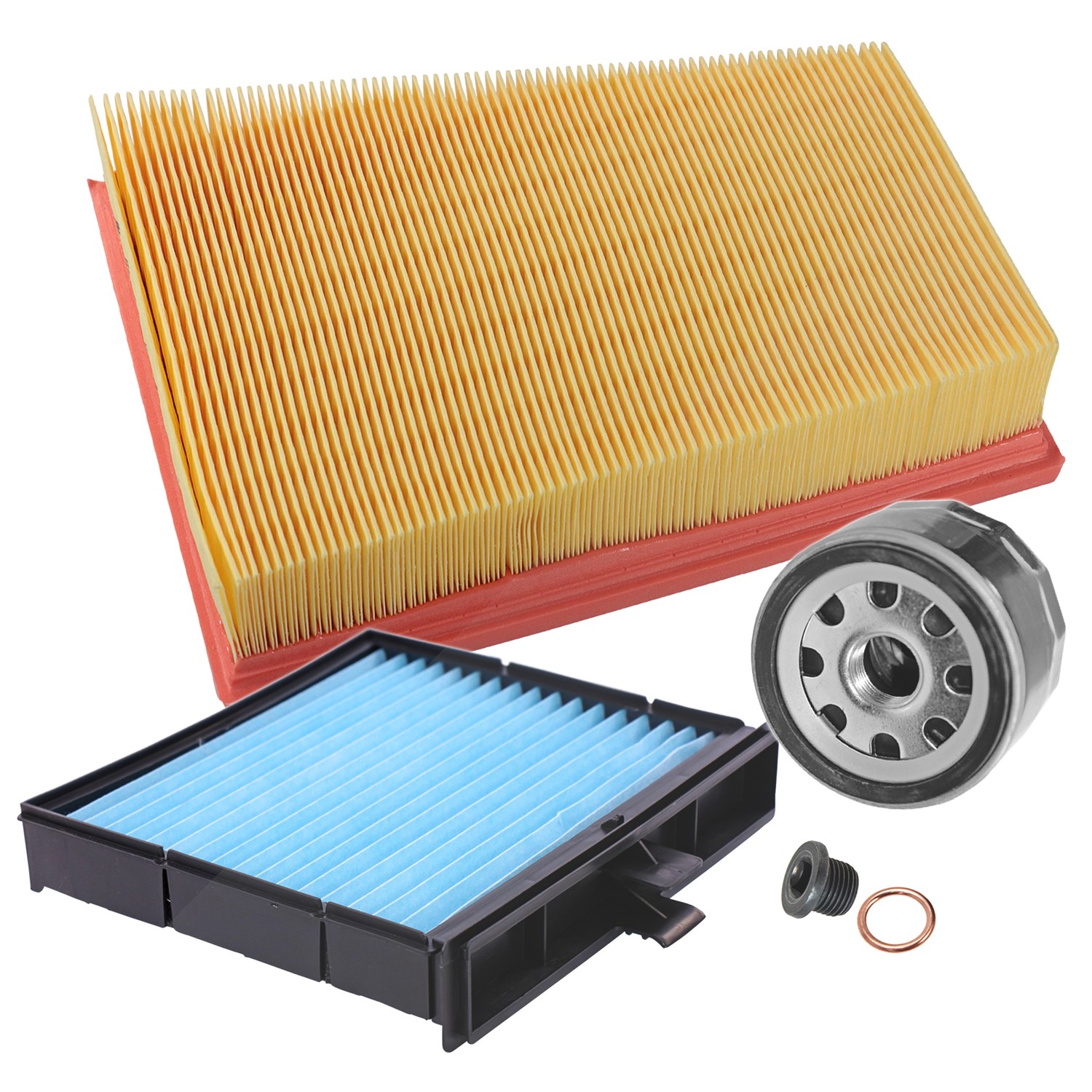 Bestprice Inspektionspaket Filtersatz SET A [Hersteller-Nr. 10694464] für Renault