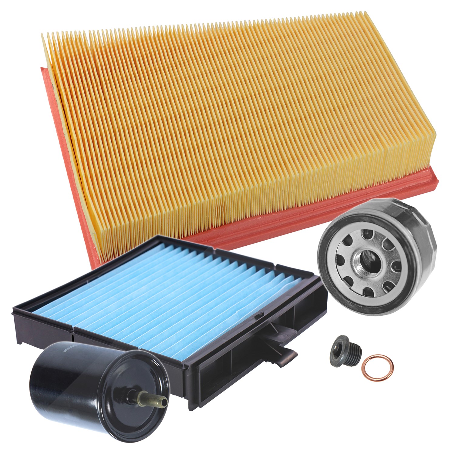 Bestprice Inspektionspaket Filtersatz SET B [Hersteller-Nr. 10694465] für Renault