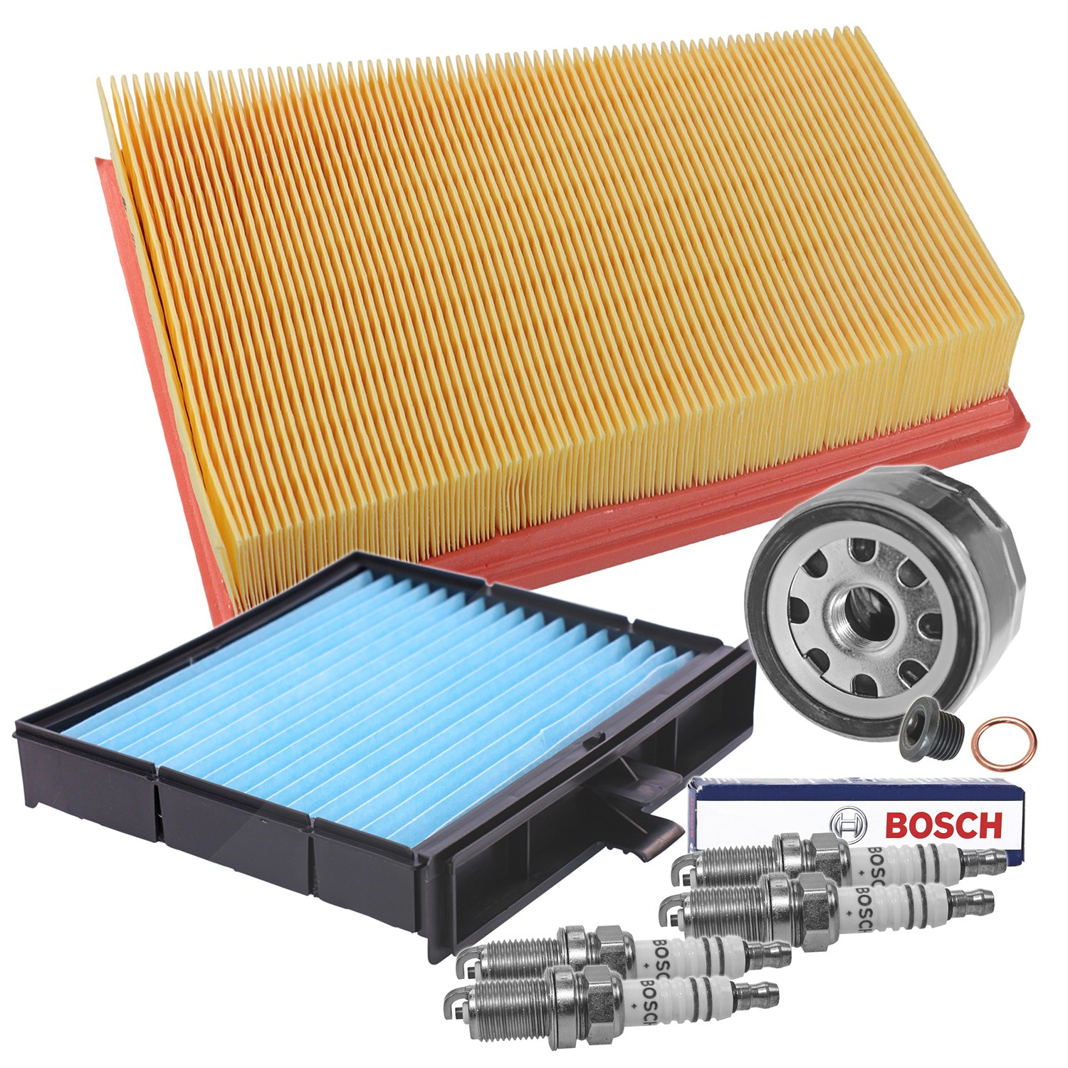 Bestprice Inspektionspaket Filtersatz SET C [Hersteller-Nr. 10694466] für Renault