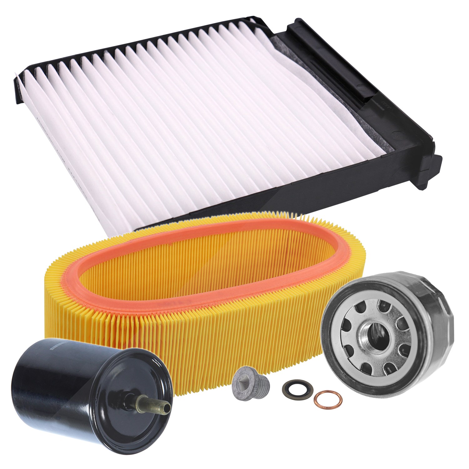Bestprice Inspektionspaket Filtersatz SET B [Hersteller-Nr. 10694473] für Renault, Dacia