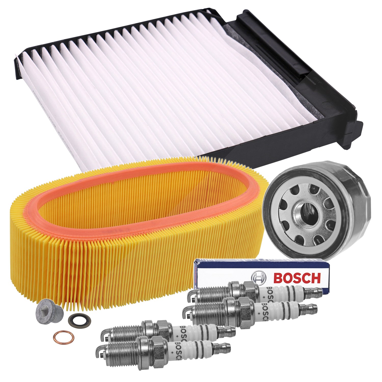 Bestprice Inspektionspaket Filtersatz SET C [Hersteller-Nr. 10694474] für Renault, Dacia