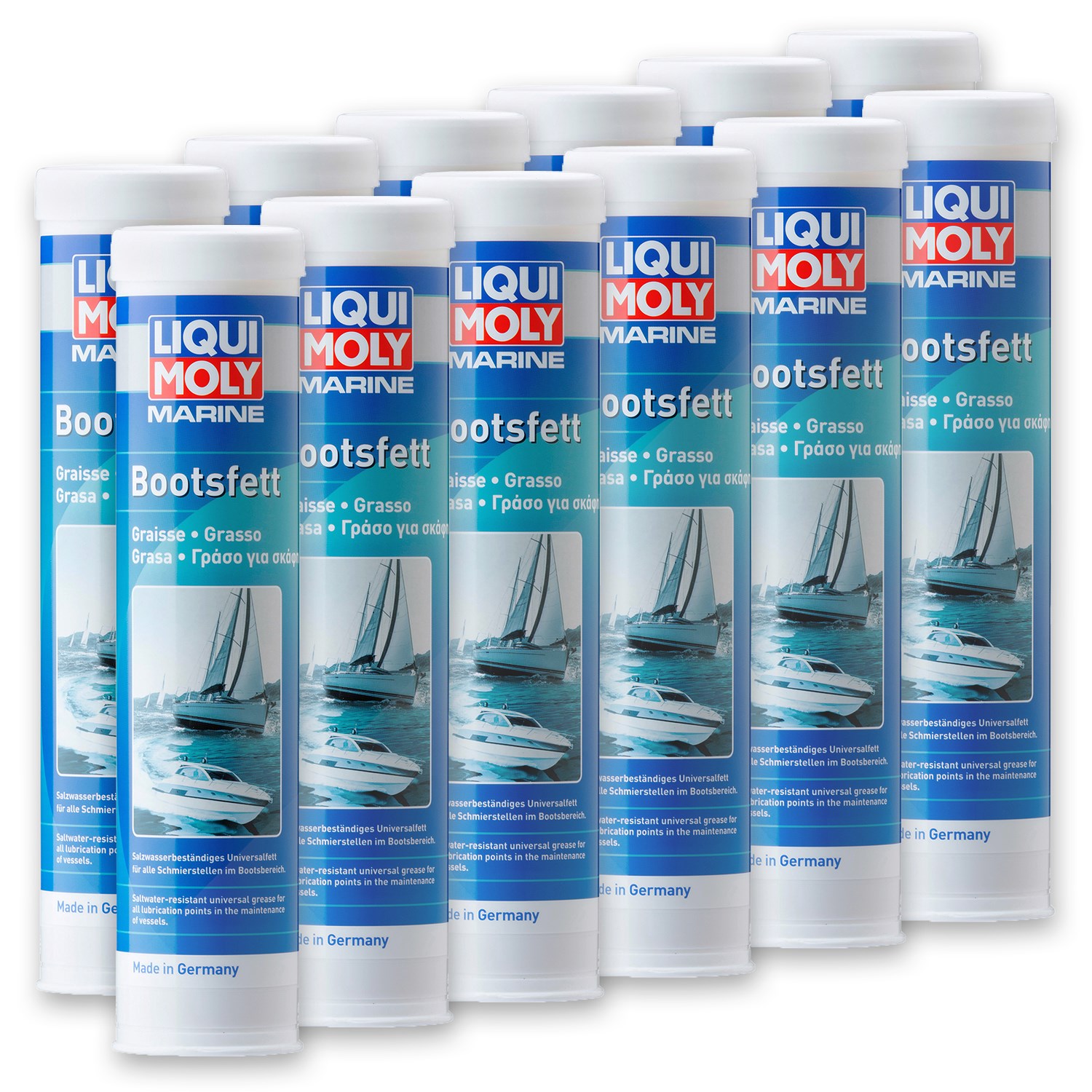 Liqui Moly 12x 400 g Marine Bootsfett [Hersteller-Nr. 25043]