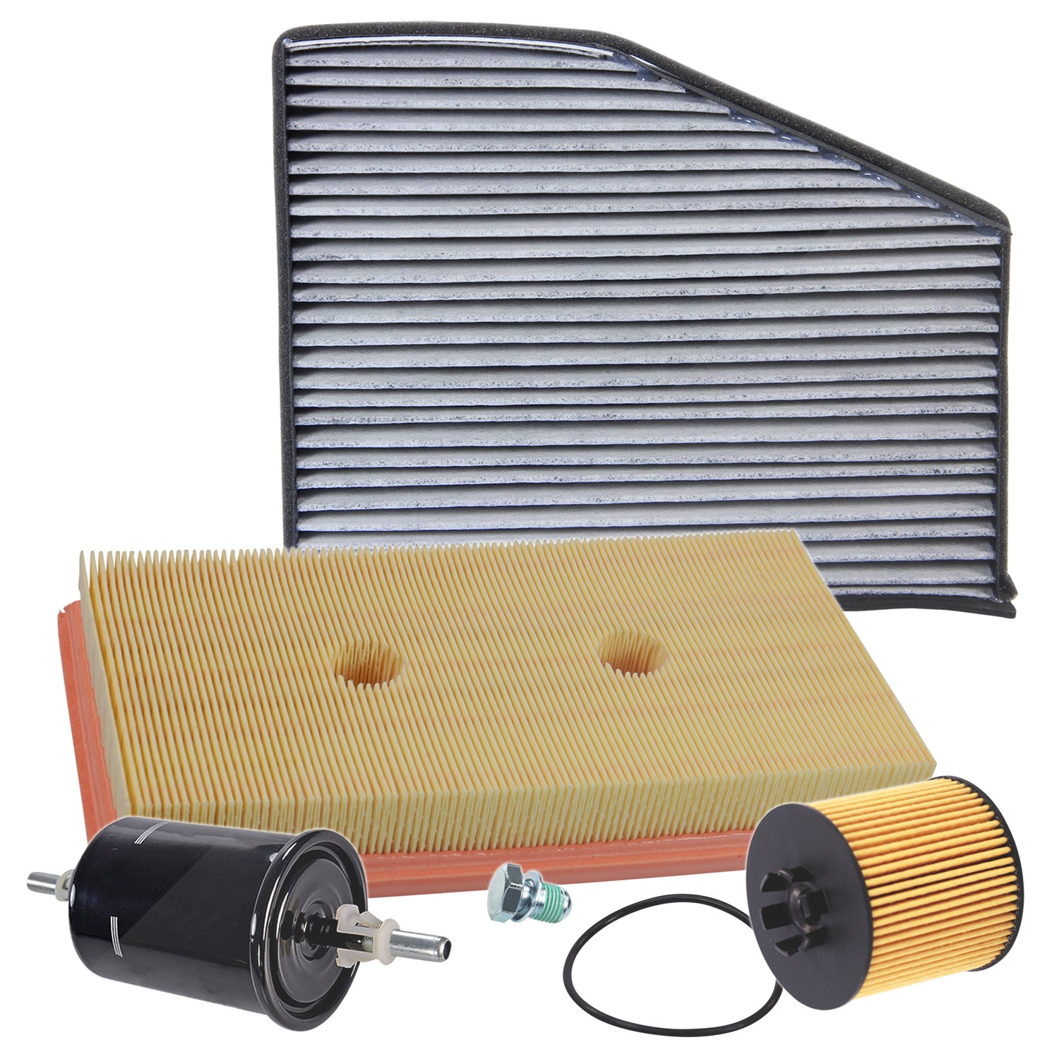 Bestprice Inspektionspaket Filtersatz SET B [Hersteller-Nr. 10694477] für VW, Audi