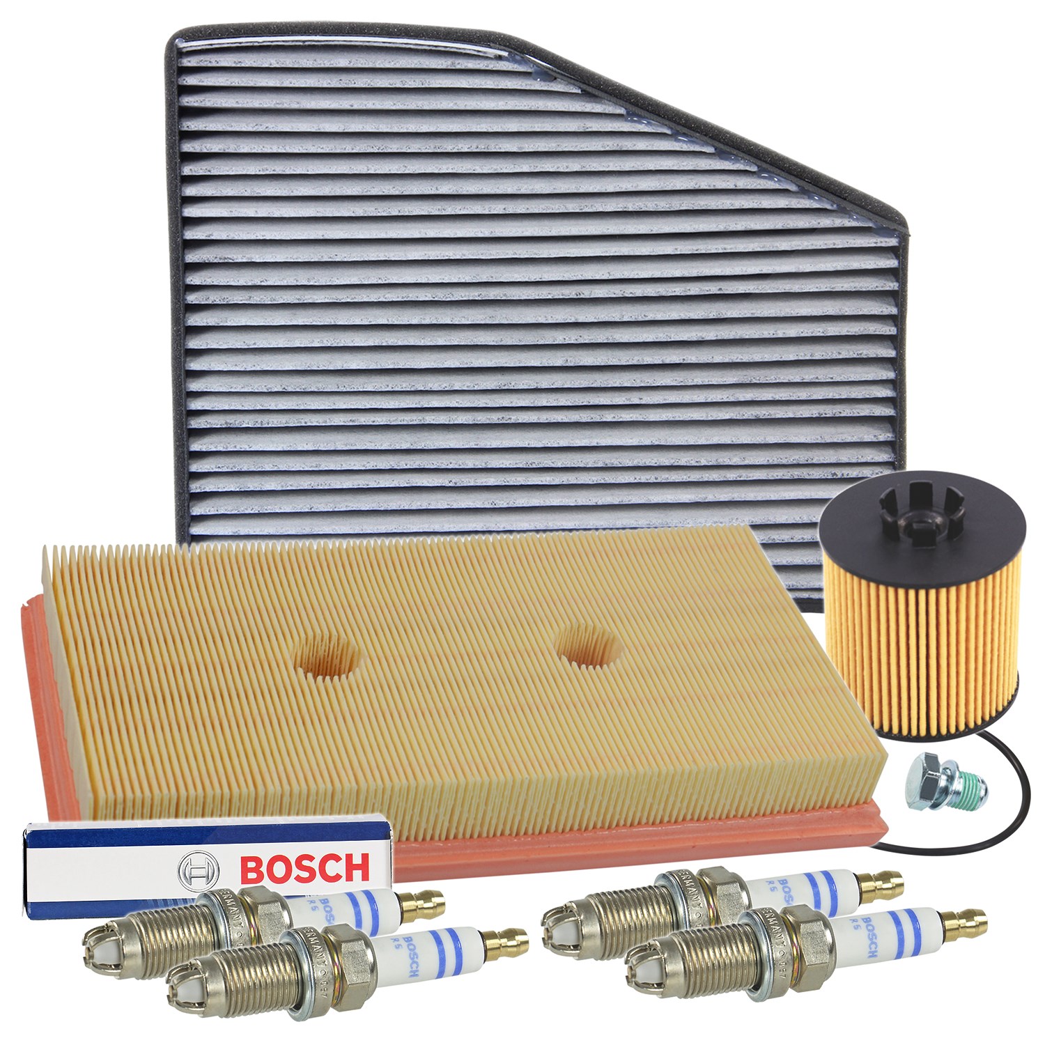 Bestprice Inspektionspaket Filtersatz SET C [Hersteller-Nr. 10694478] für VW, Skoda, Audi