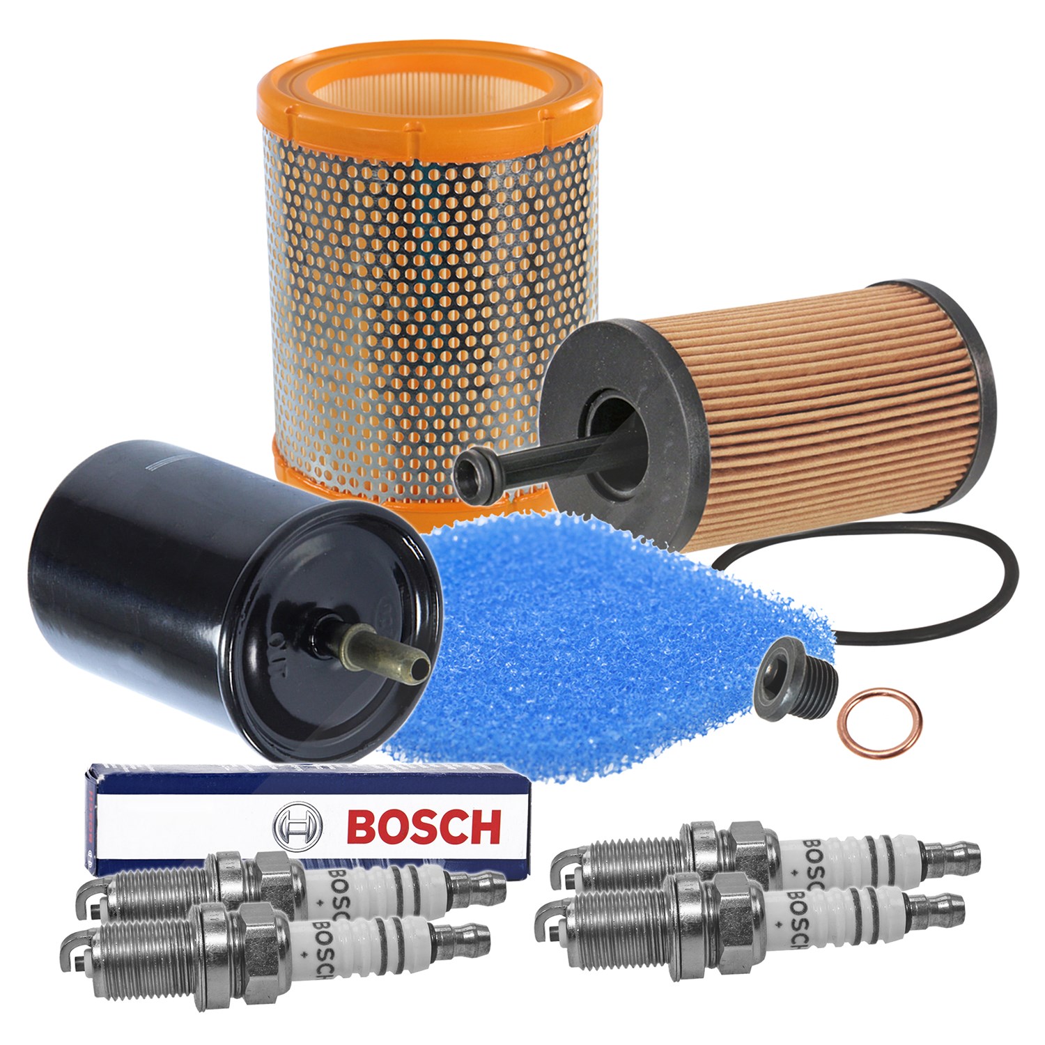 Bestprice Inspektionspaket Filtersatz SET D [Hersteller-Nr. 10694487] für Citroën, Peugeot