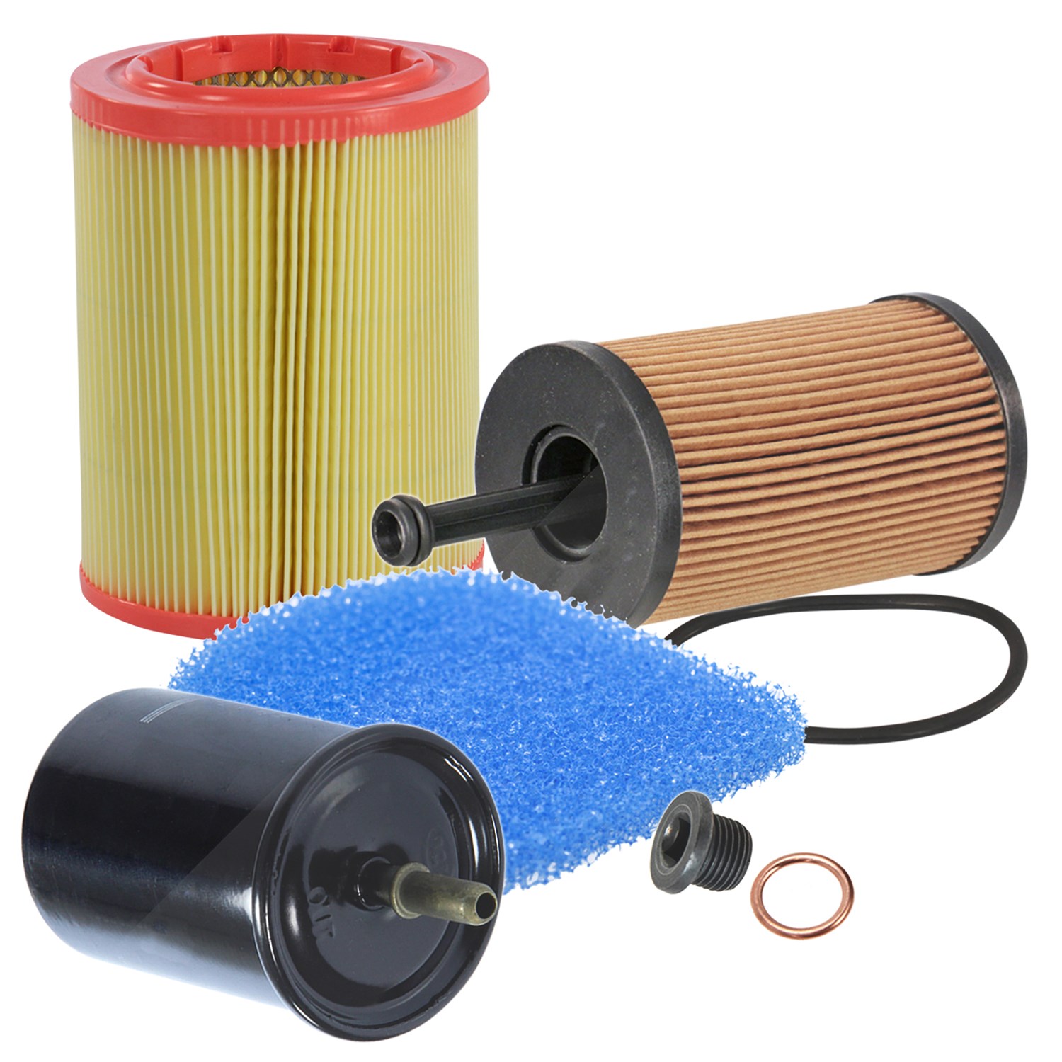 Bestprice Inspektionspaket Filtersatz SET B [Hersteller-Nr. 10694489] für Citroën, Peugeot