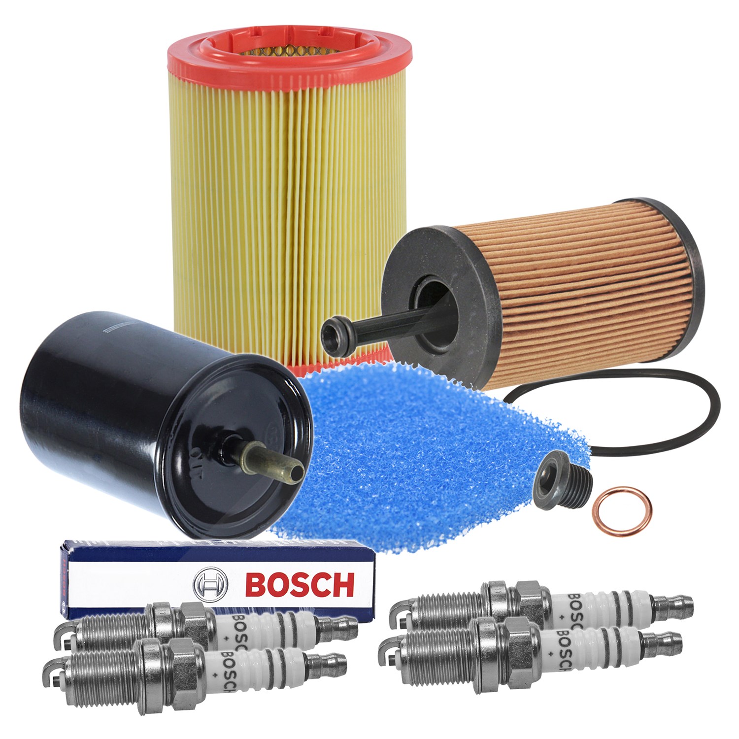 Bestprice Inspektionspaket Filtersatz SET D [Hersteller-Nr. 10694491] für Citroën, Peugeot