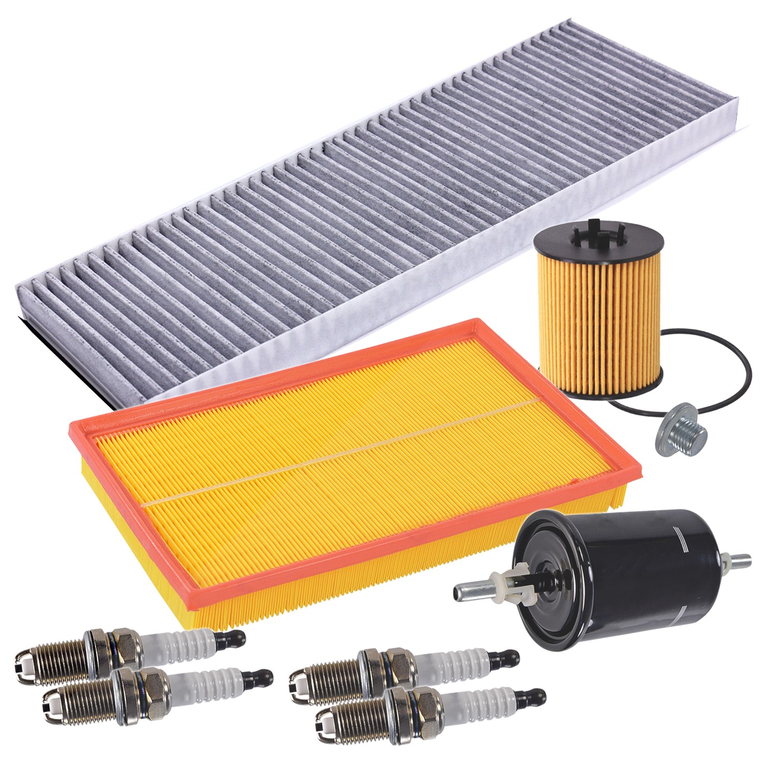 Bestprice Inspektionspaket Filtersatz SET D [Hersteller-Nr. 10694513] für Opel