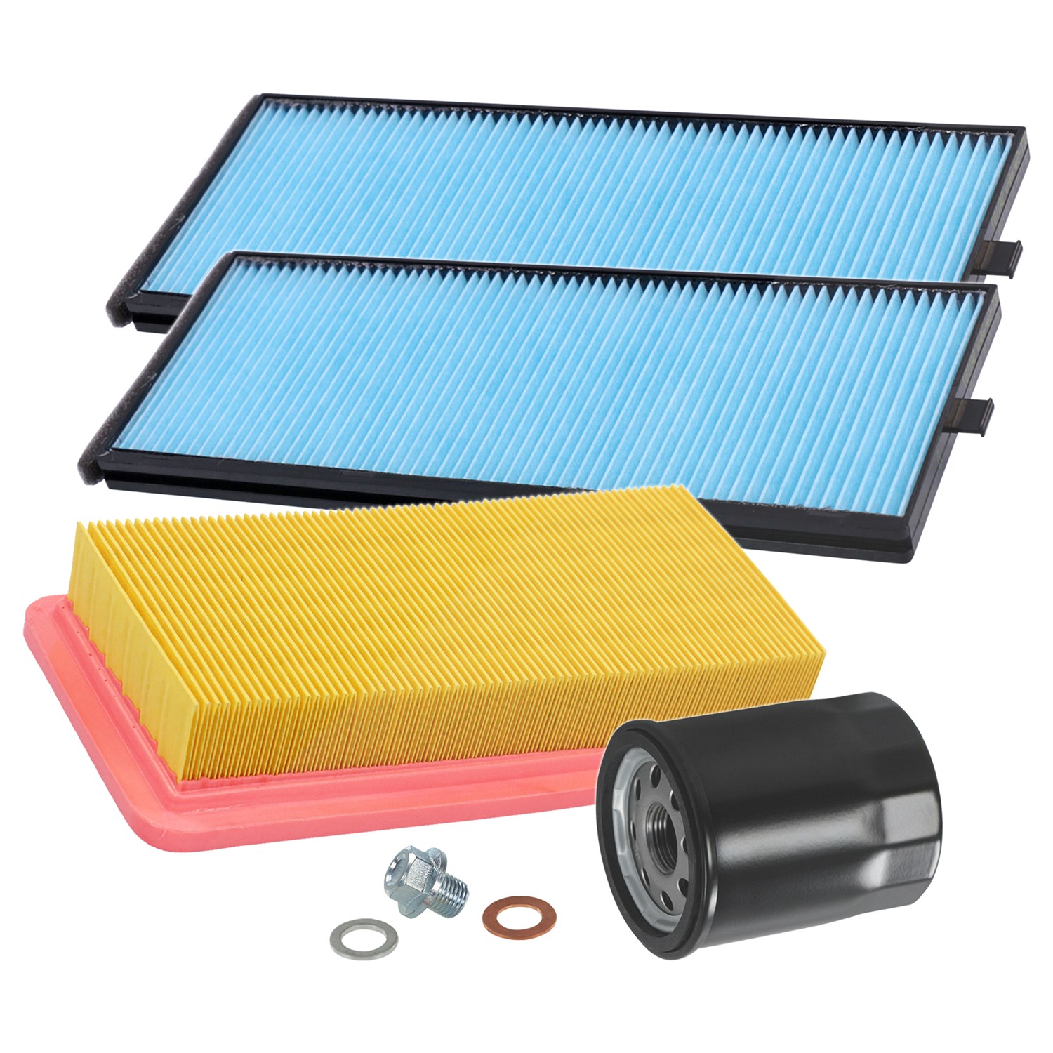 Bestprice Inspektionspaket Filtersatz SET A [Hersteller-Nr. 10694516] für Hyundai