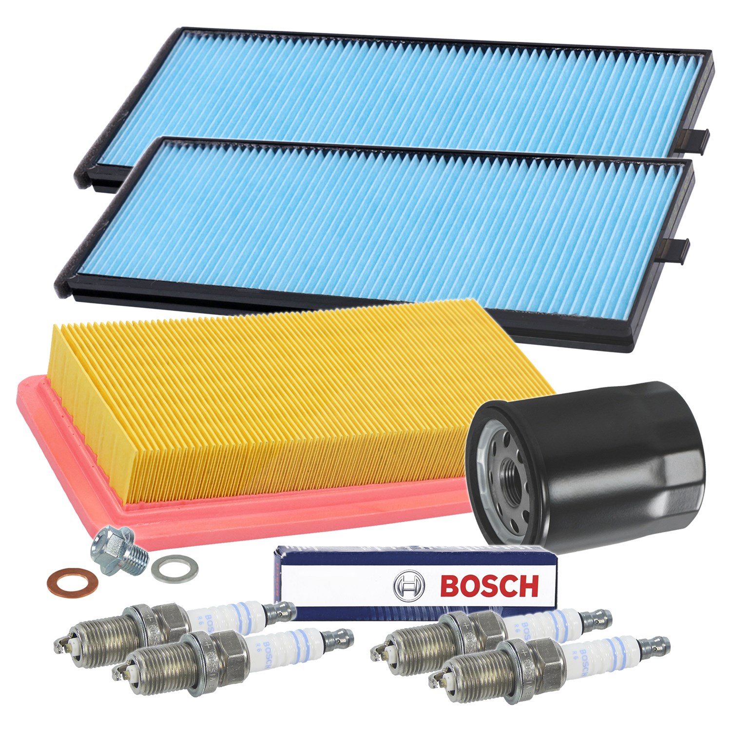 Bestprice Inspektionspaket Filtersatz SET C [Hersteller-Nr. 10694517] für Hyundai