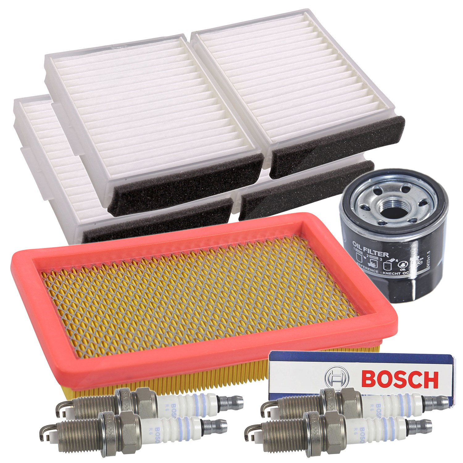 Bestprice Inspektionspaket Filtersatz SET C [Hersteller-Nr. 10694521] für Mazda