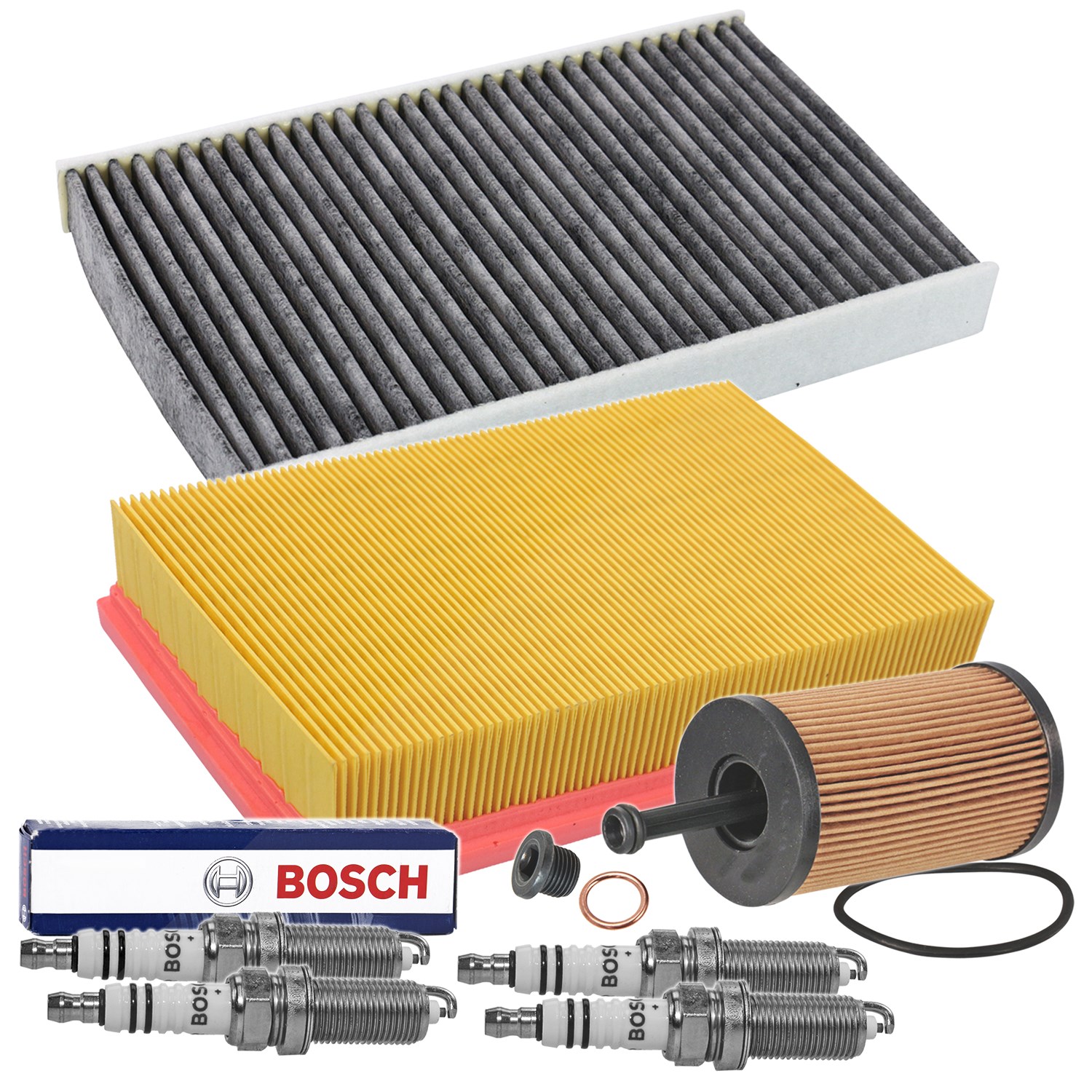 Bestprice Inspektionspaket Filtersatz SET C [Hersteller-Nr. 10694534] für Peugeot
