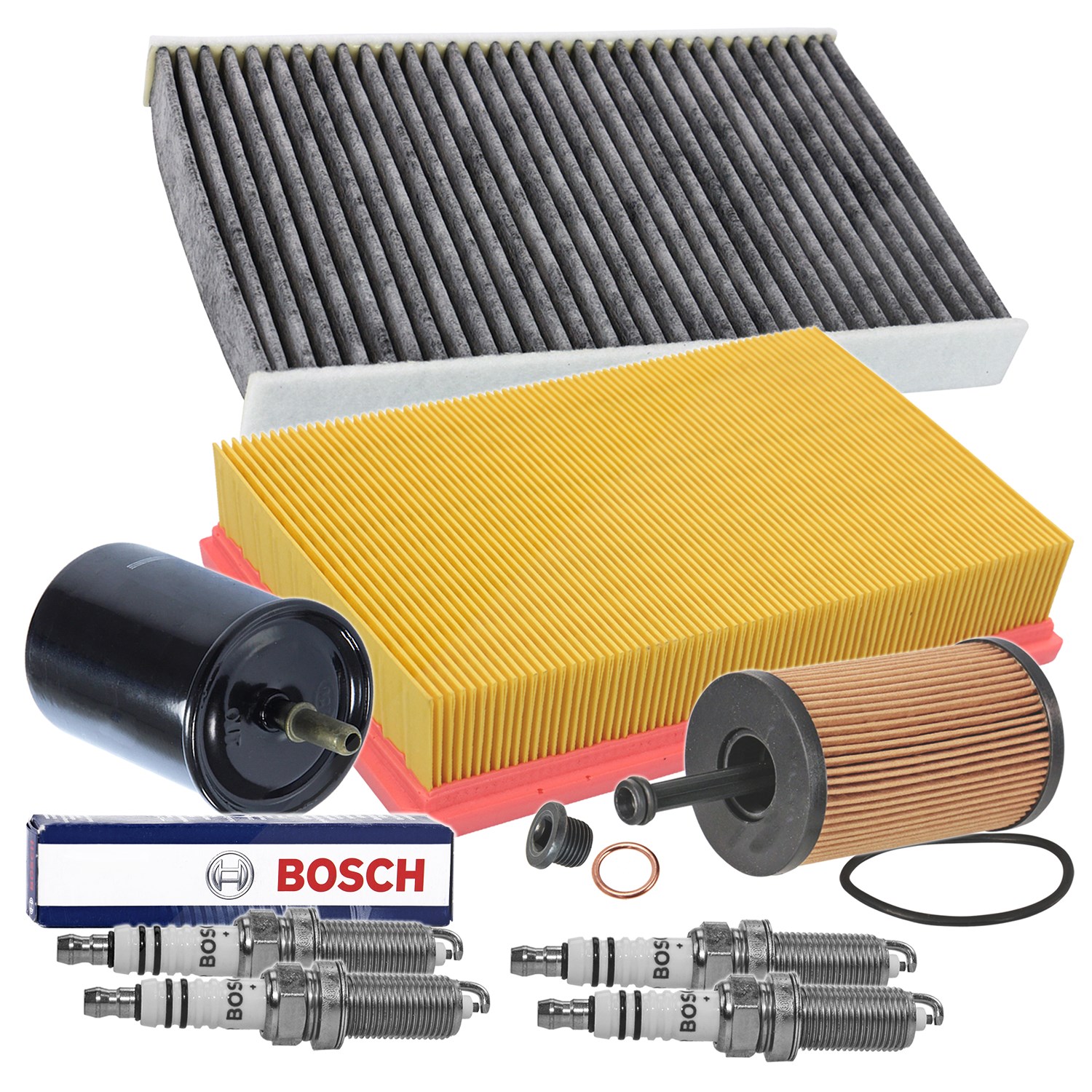 Bestprice Inspektionspaket Filtersatz SET D [Hersteller-Nr. 10694535] für Peugeot