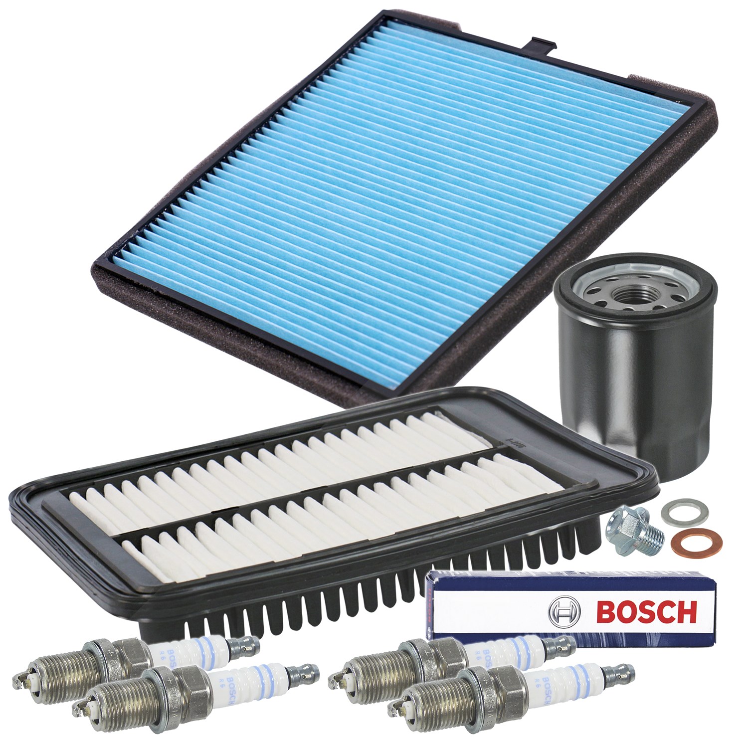 Bestprice Inspektionspaket Filtersatz SET C [Hersteller-Nr. 10694541] für Hyundai