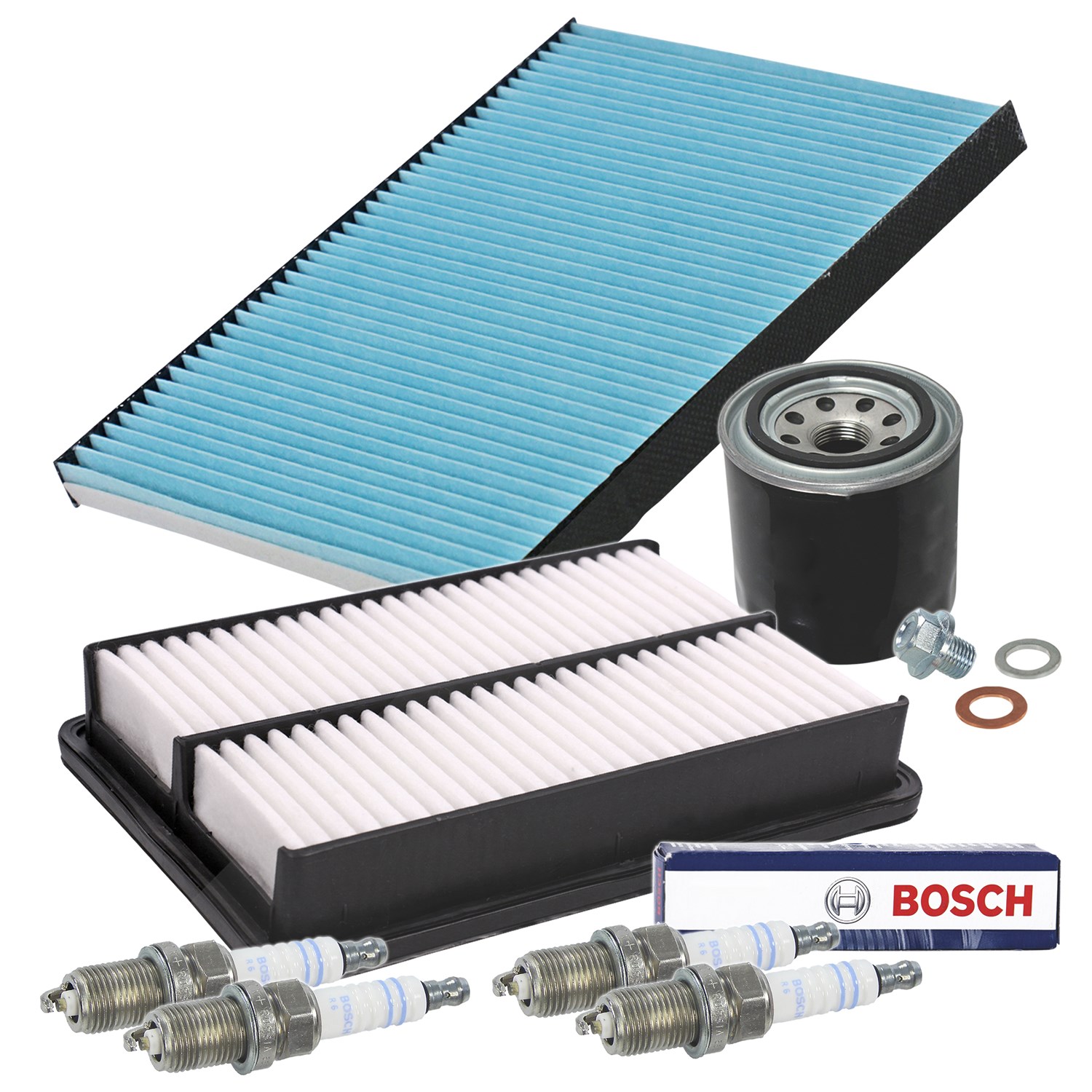 Bestprice Inspektionspaket Filtersatz SET C [Hersteller-Nr. 10694543] für Kia, Hyundai