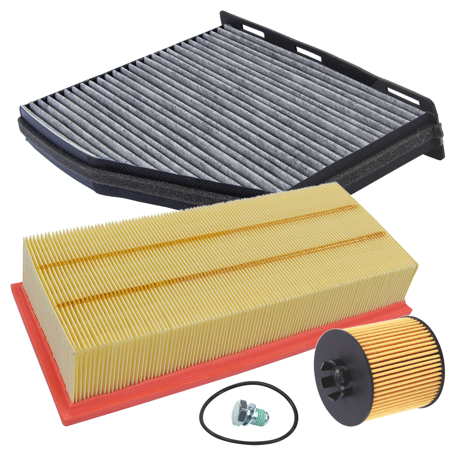 Bestprice Inspektionspaket Filtersatz SET A [Hersteller-Nr. 10694544] für VW
