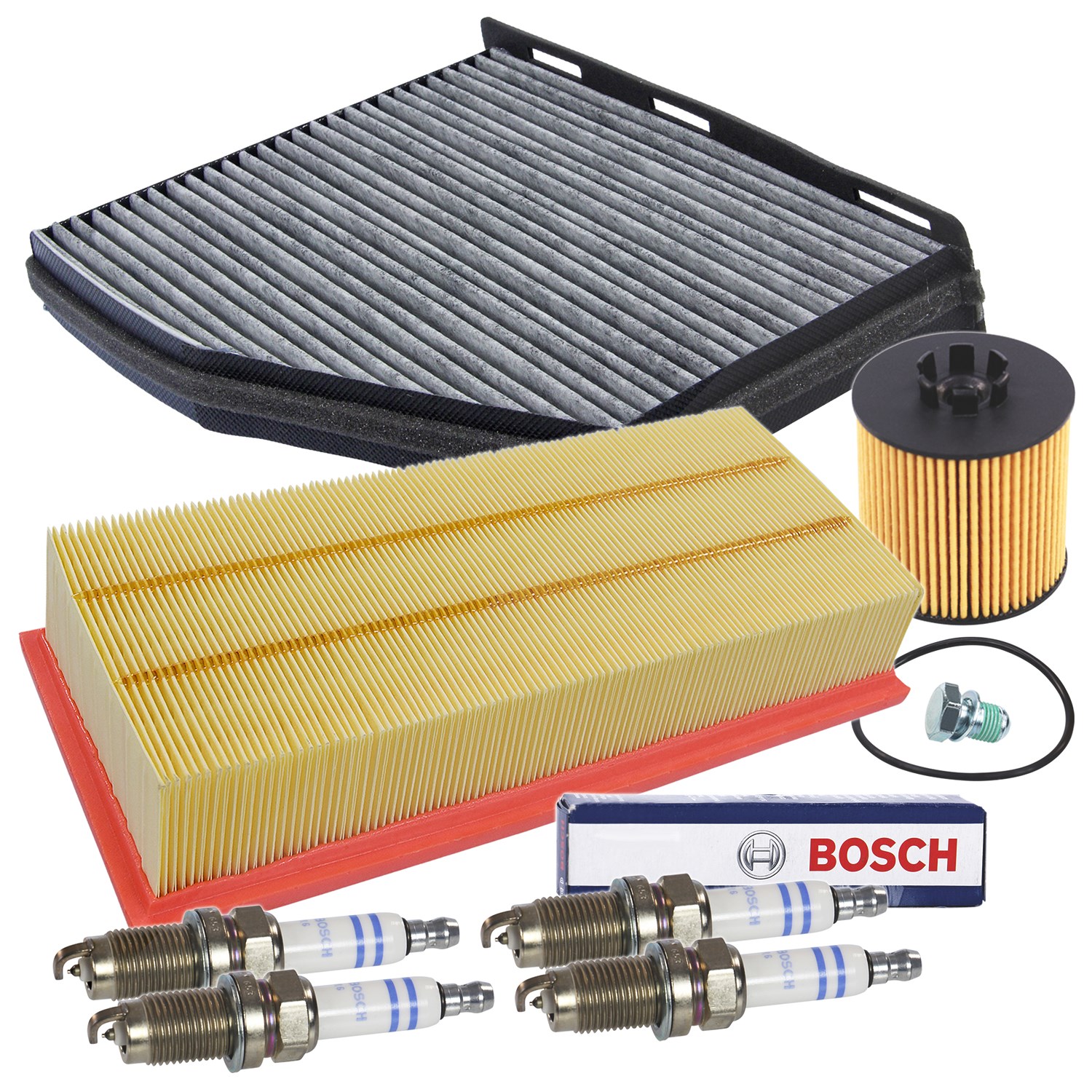 Bestprice Inspektionspaket Filtersatz SET C [Hersteller-Nr. 10694546] für VW
